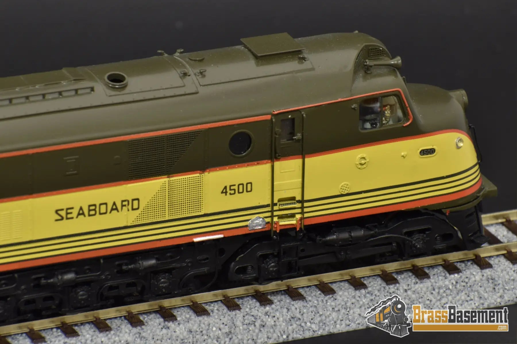 Ho Brass - Omi 6120.1 Seaboard Air Line Centipede #4500 Citrus Scheme Diesel