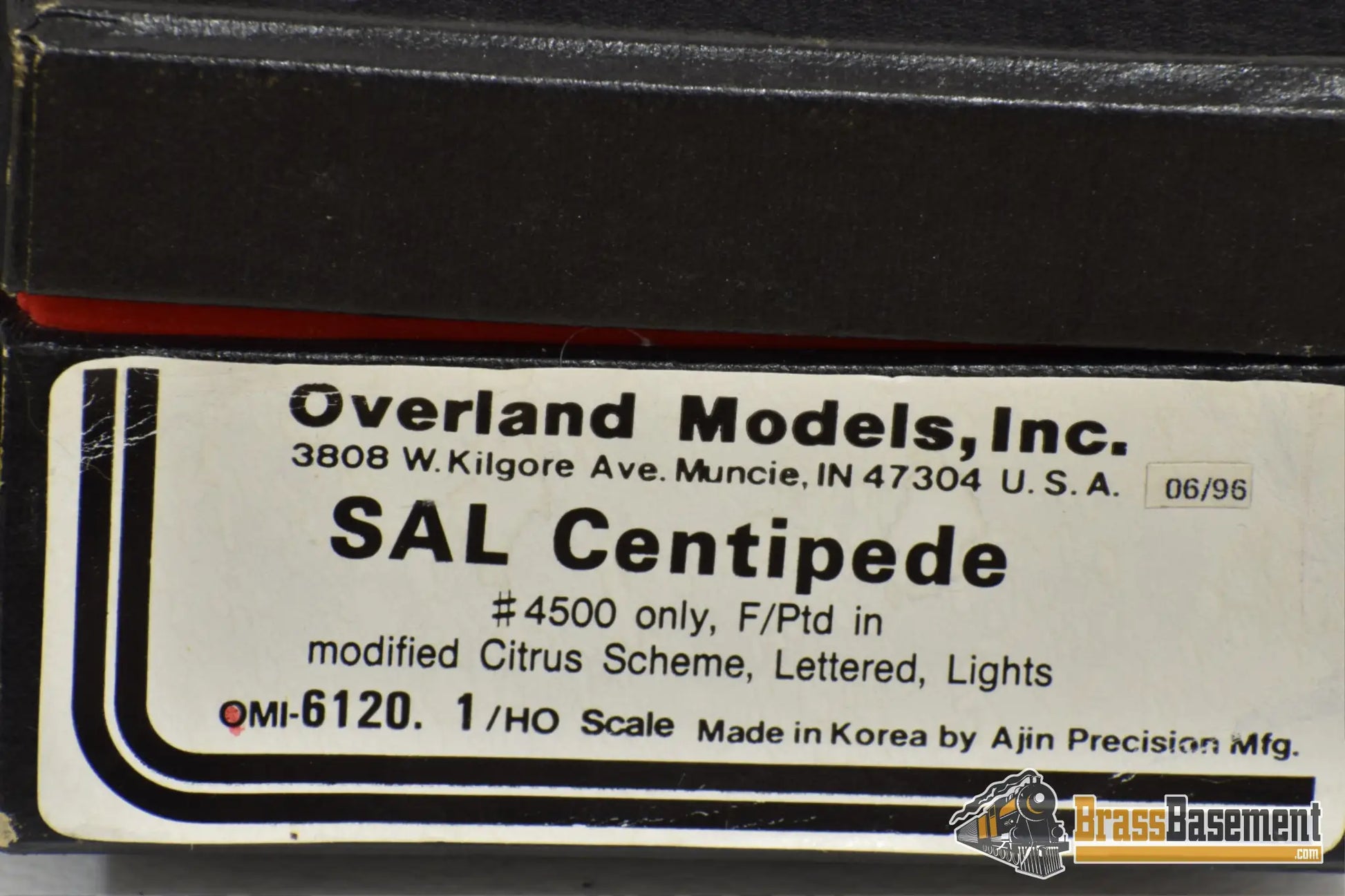 Ho Brass - Omi 6120.1 Seaboard Air Line Centipede #4500 Citrus Scheme Diesel