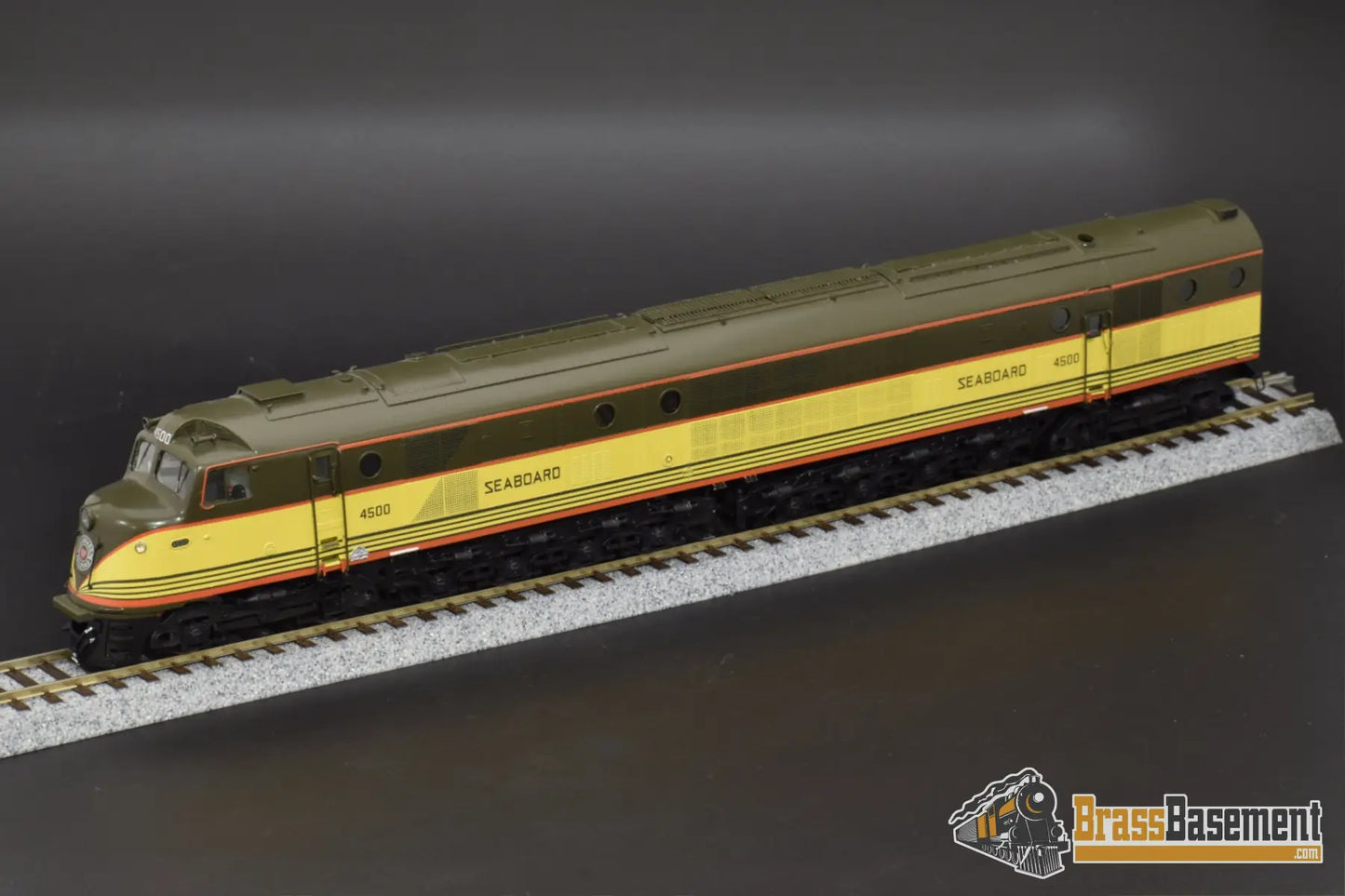 Ho Brass - Omi 6120.1 Seaboard Air Line Centipede #4500 Citrus Scheme Diesel