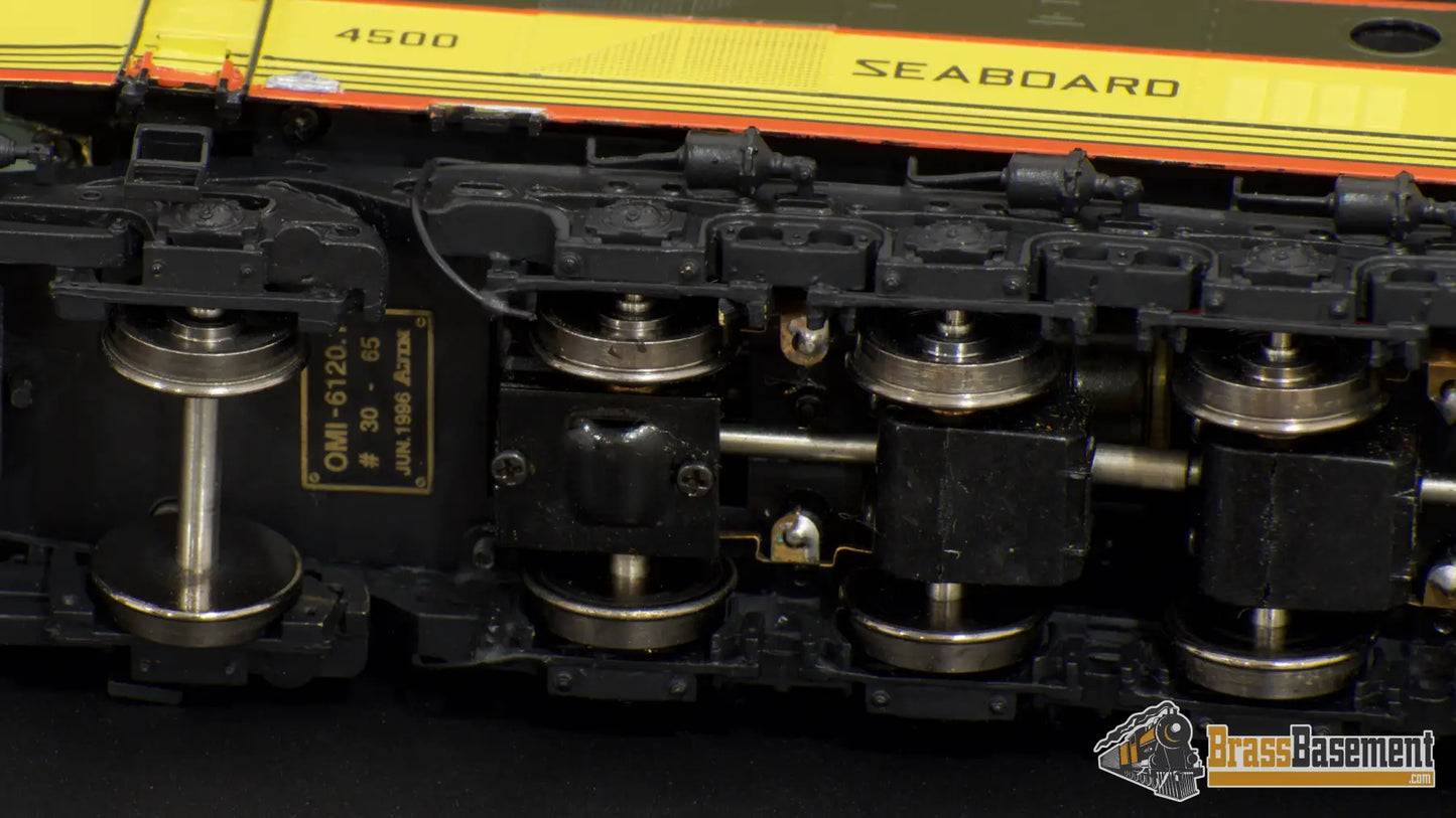 Ho Brass - Omi 6120.1 Seaboard Air Line Centipede #4500 Citrus Scheme Diesel