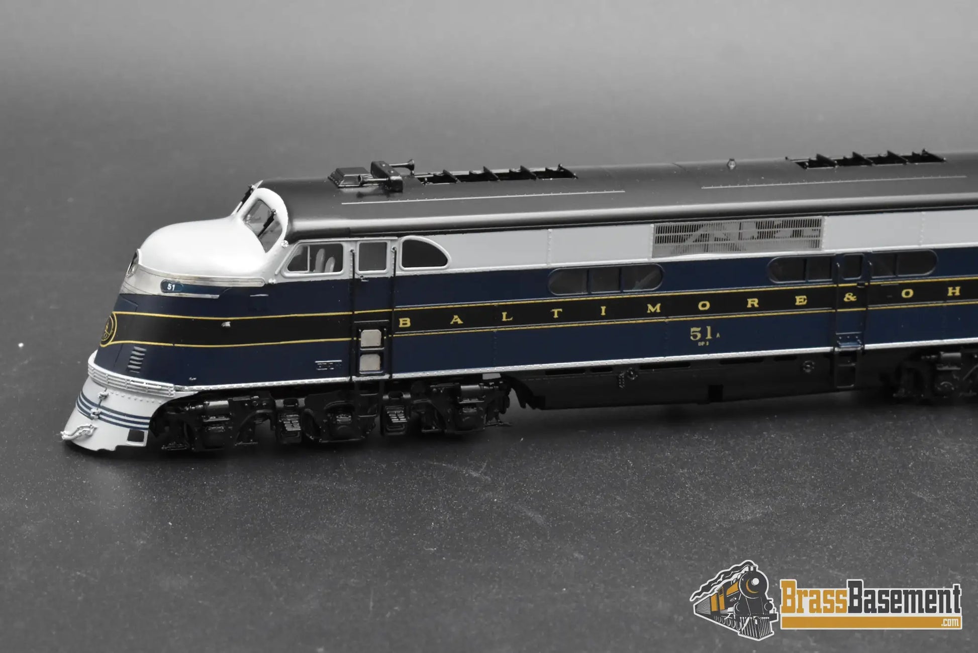 HO Brass - OMI 6200.1 B&O Baltimore & Ohio EA-EB As-Delivered W/ Nose Wings - FP Diesel