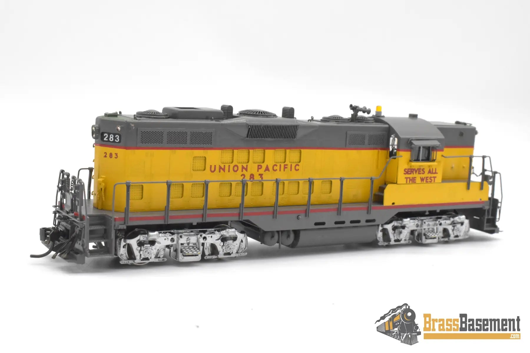 HO Brass - OMI 6214.1 Union Pacific UP GP9 #283 Extra Vents & Winterization - MINT Diesel