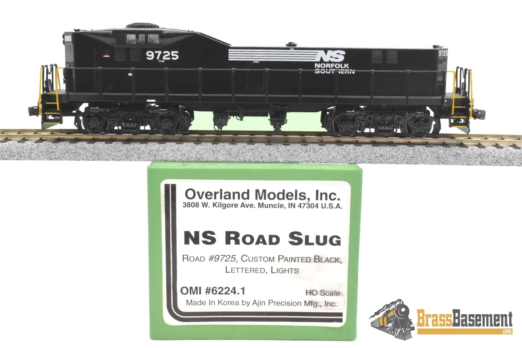 Ho Brass - Omi 6224.1 Norfolk Southern Ns Road Slug #9725 W/ Dynamic Brakes F/P Diesel