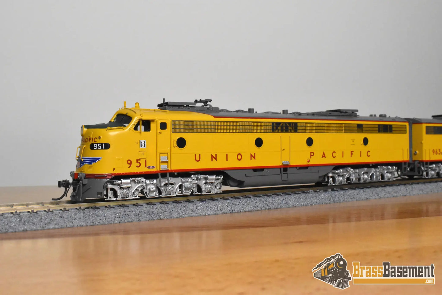 HO Brass – OMI 6225.1 UP Union Pacific E9 A-B-A Executive Unit Set – #949A #963B #951A – F/P - Diesel