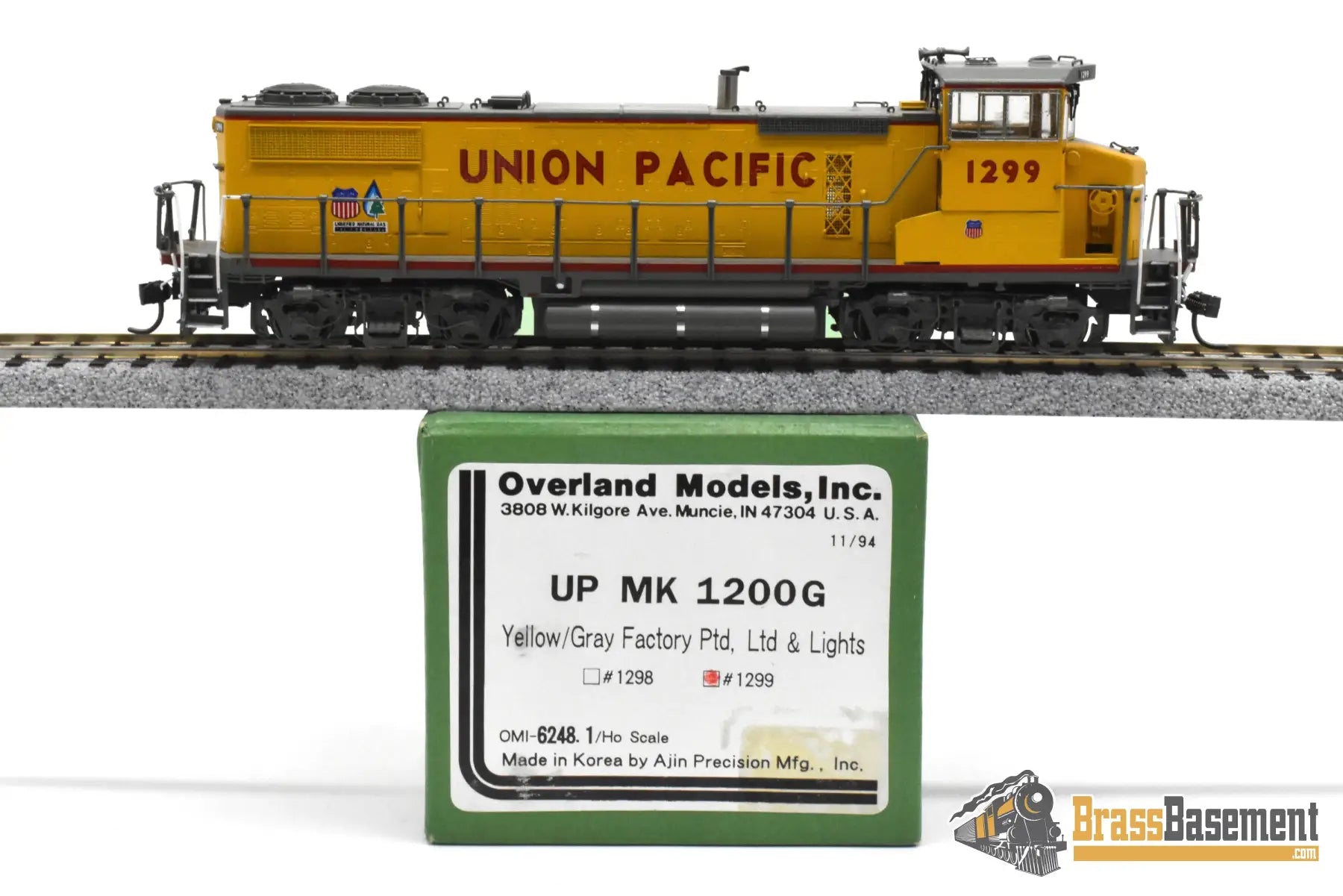 HO Brass OMI 6248.1 Overland UP Union Pacific MK 1200G Diesel #1299 F/P Diesel