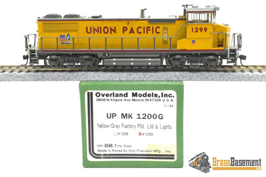 HO Brass - OMI 6248.1 Overland UP Union Pacific MK-1200G Diesel #1299 - F/P Diesel