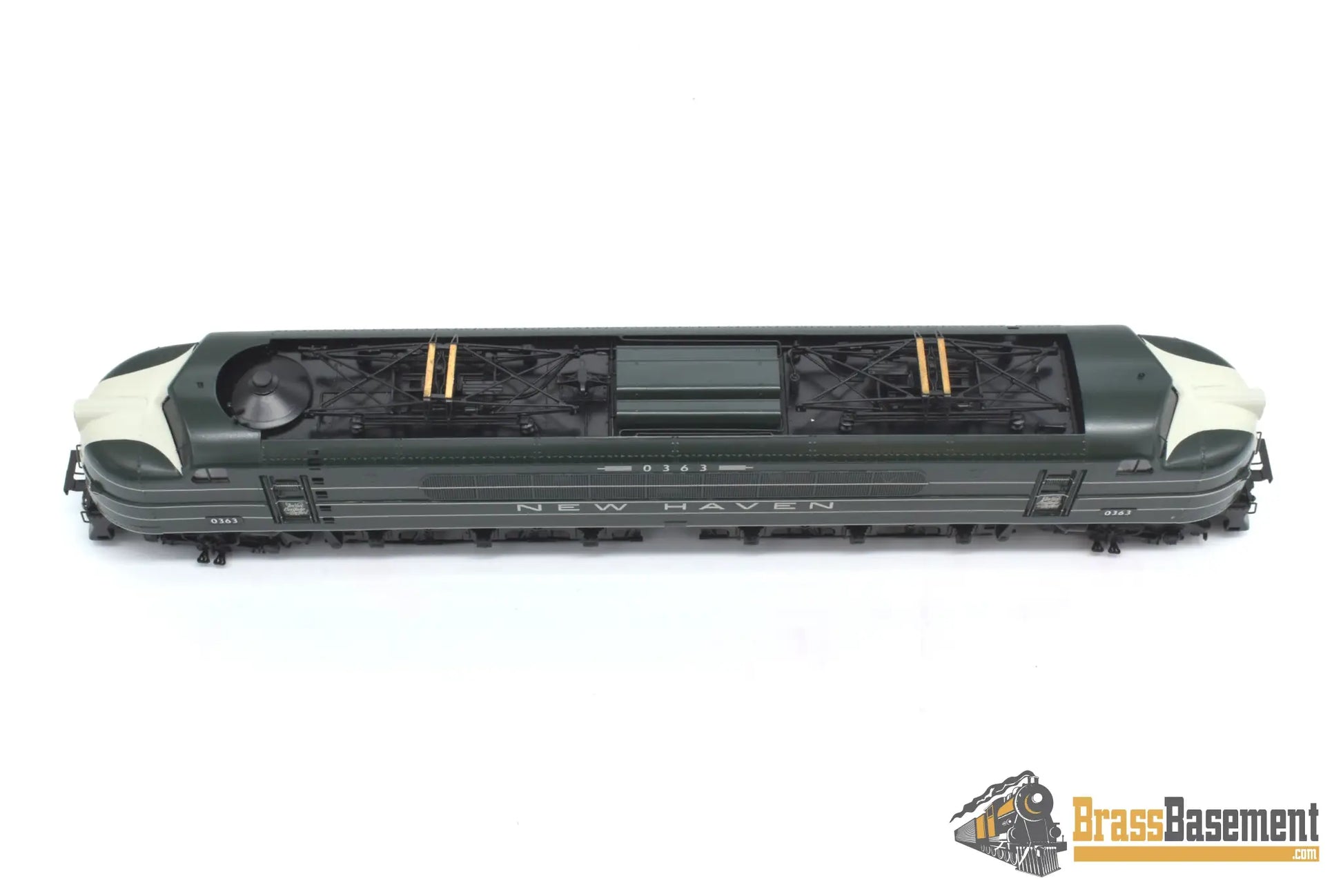 Ho Brass - Omi 6287.2 New Haven Ep - 4 Passenger Electric Factory Painted Hunter