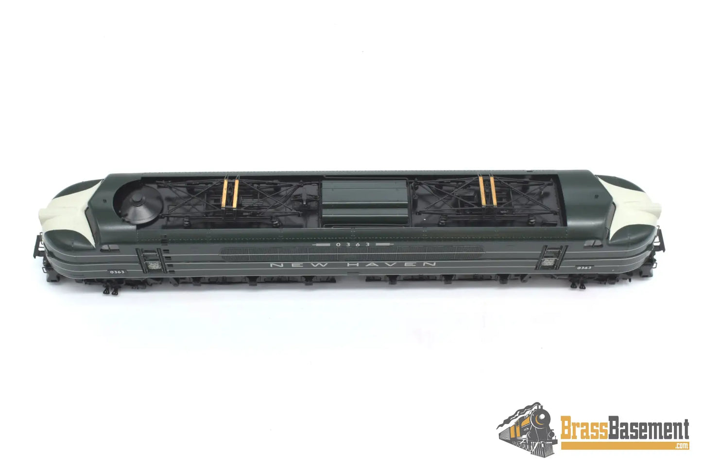 Ho Brass - Omi 6287.2 New Haven Ep - 4 Passenger Electric Factory Painted Hunter