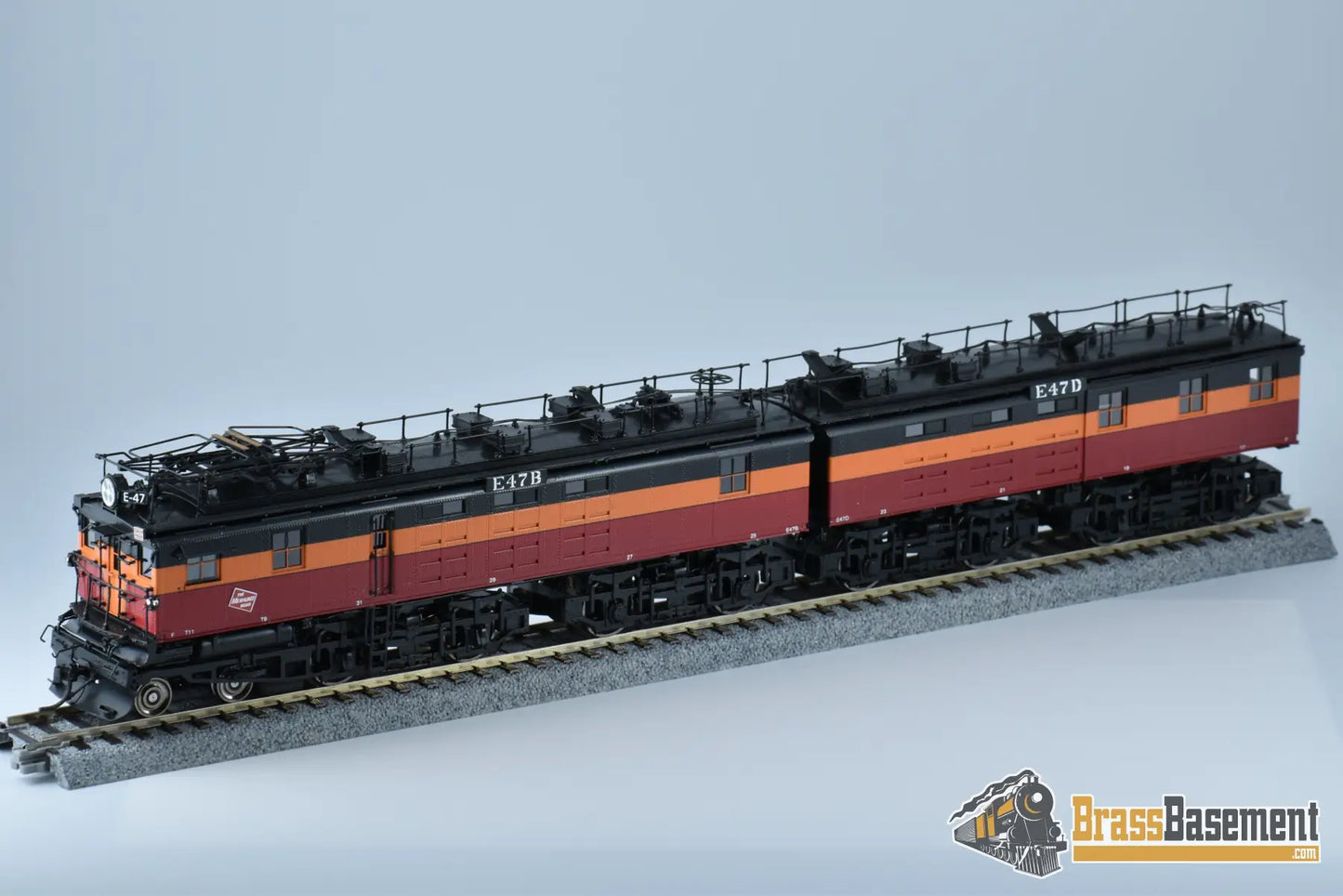 Ho Brass - Omi 6295.1 Milwaukee Road Ef - 5 Boxcab E47 Set 4 Locomotives Electric
