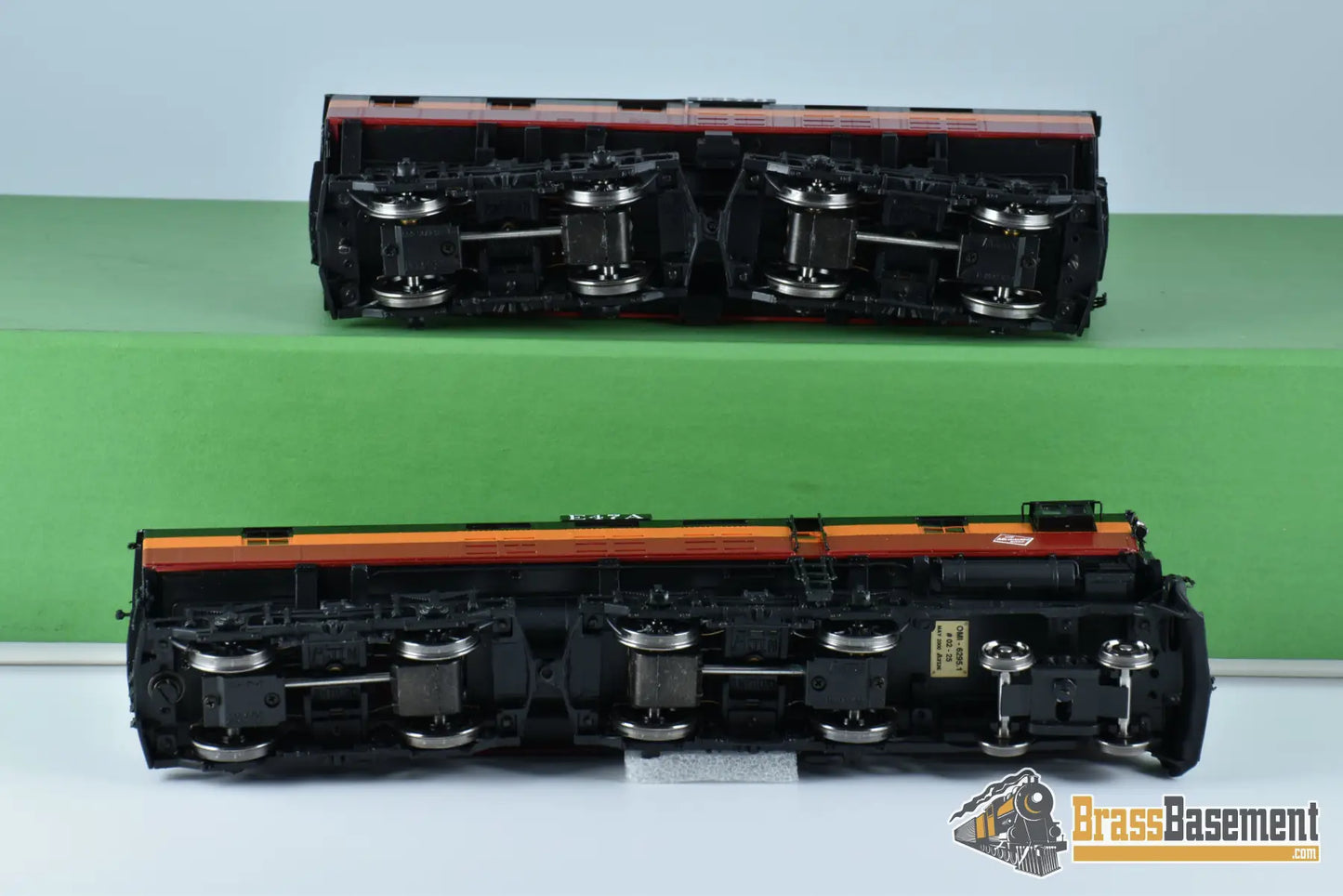 Ho Brass - Omi 6295.1 Milwaukee Road Ef - 5 Boxcab E47 Set 4 Locomotives Electric
