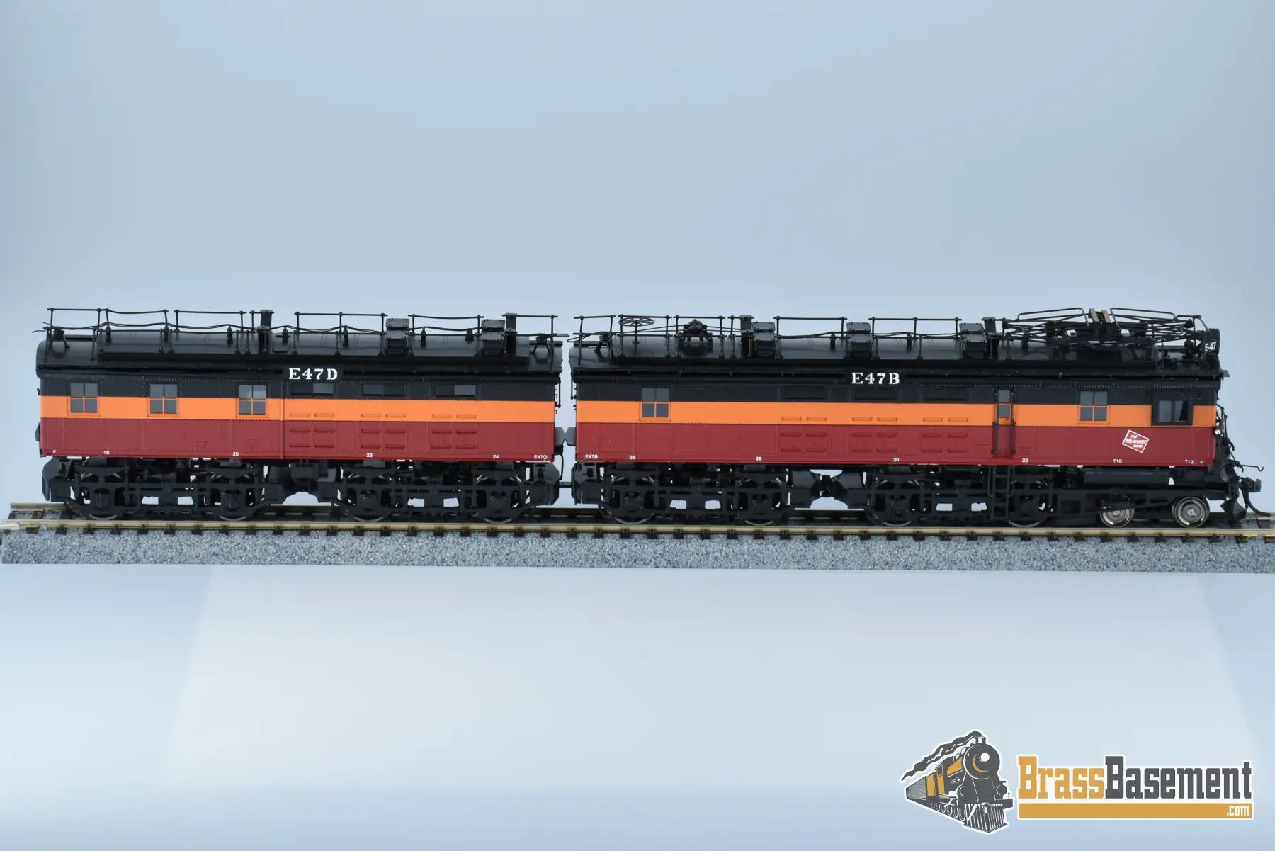 Ho Brass - Omi 6295.1 Milwaukee Road Ef - 5 Boxcab E47 Set 4 Locomotives Electric