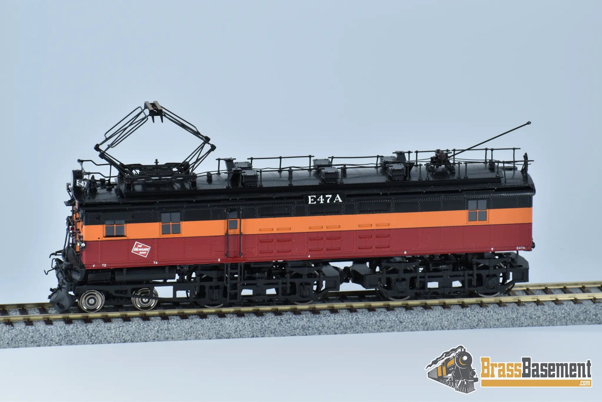 Ho Brass - Omi 6295.1 Milwaukee Road Ef - 5 Boxcab E47 Set 4 Locomotives Electric