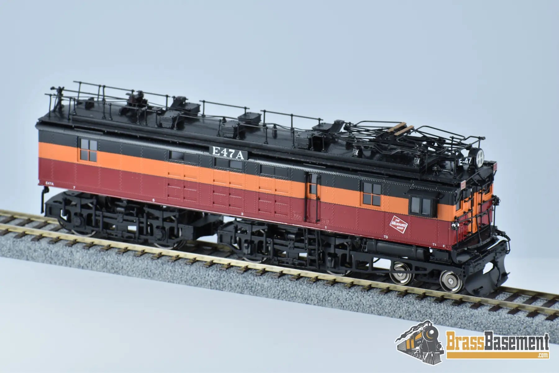 Ho Brass - Omi 6295.1 Milwaukee Road Ef - 5 Boxcab E47 Set 4 Locomotives Electric