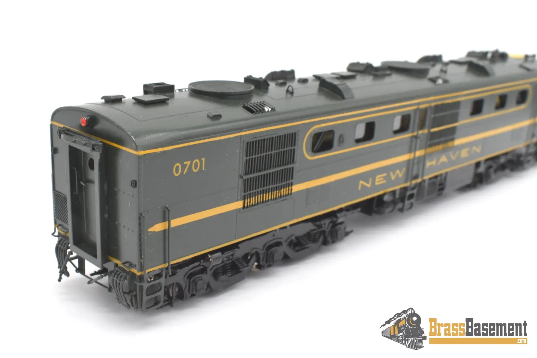 Ho Brass - Omi 6312 New Haven Dl-109 #0701 Custom Green Paint Diesel