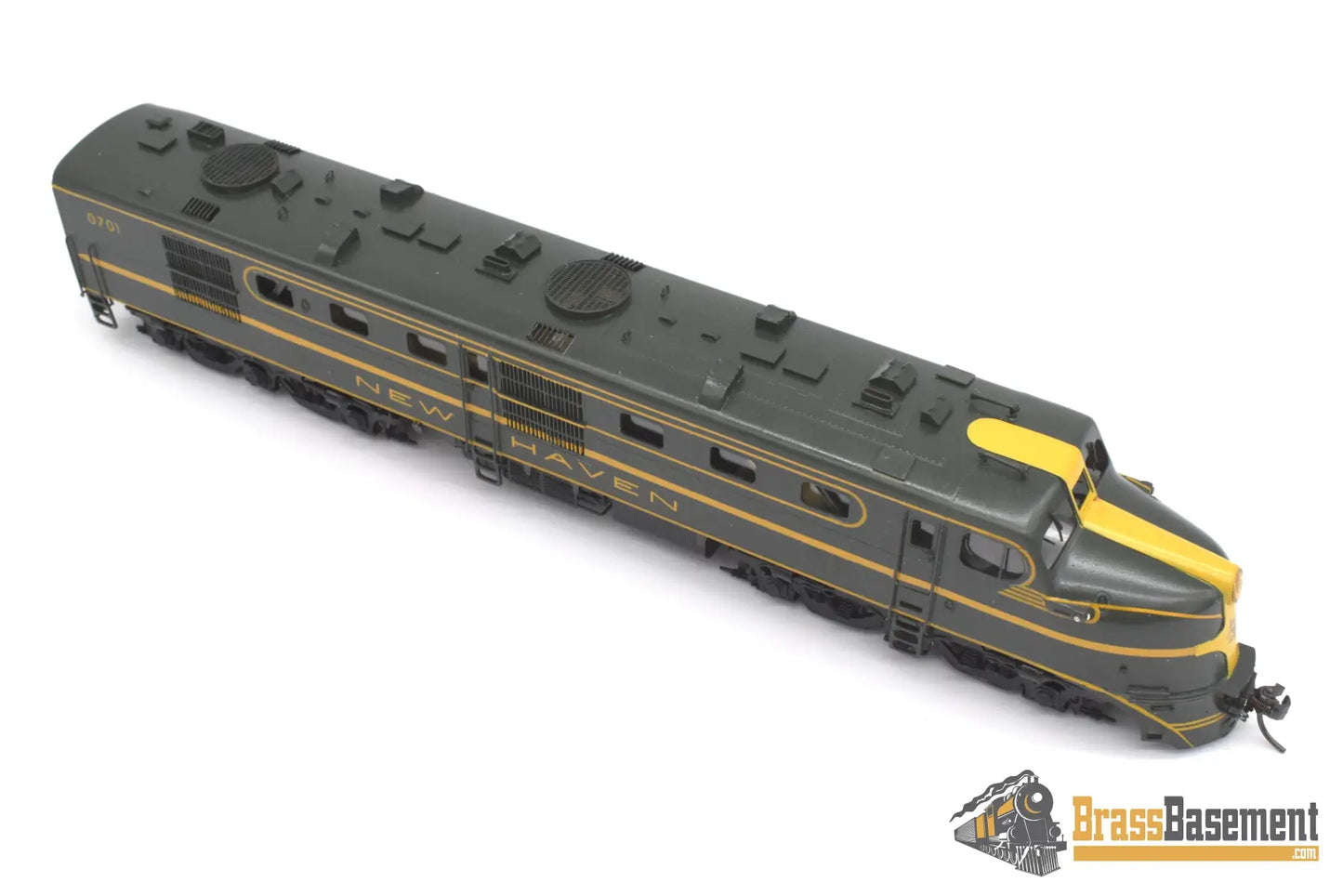 Ho Brass - Omi 6312 New Haven Dl-109 #0701 Custom Green Paint Diesel