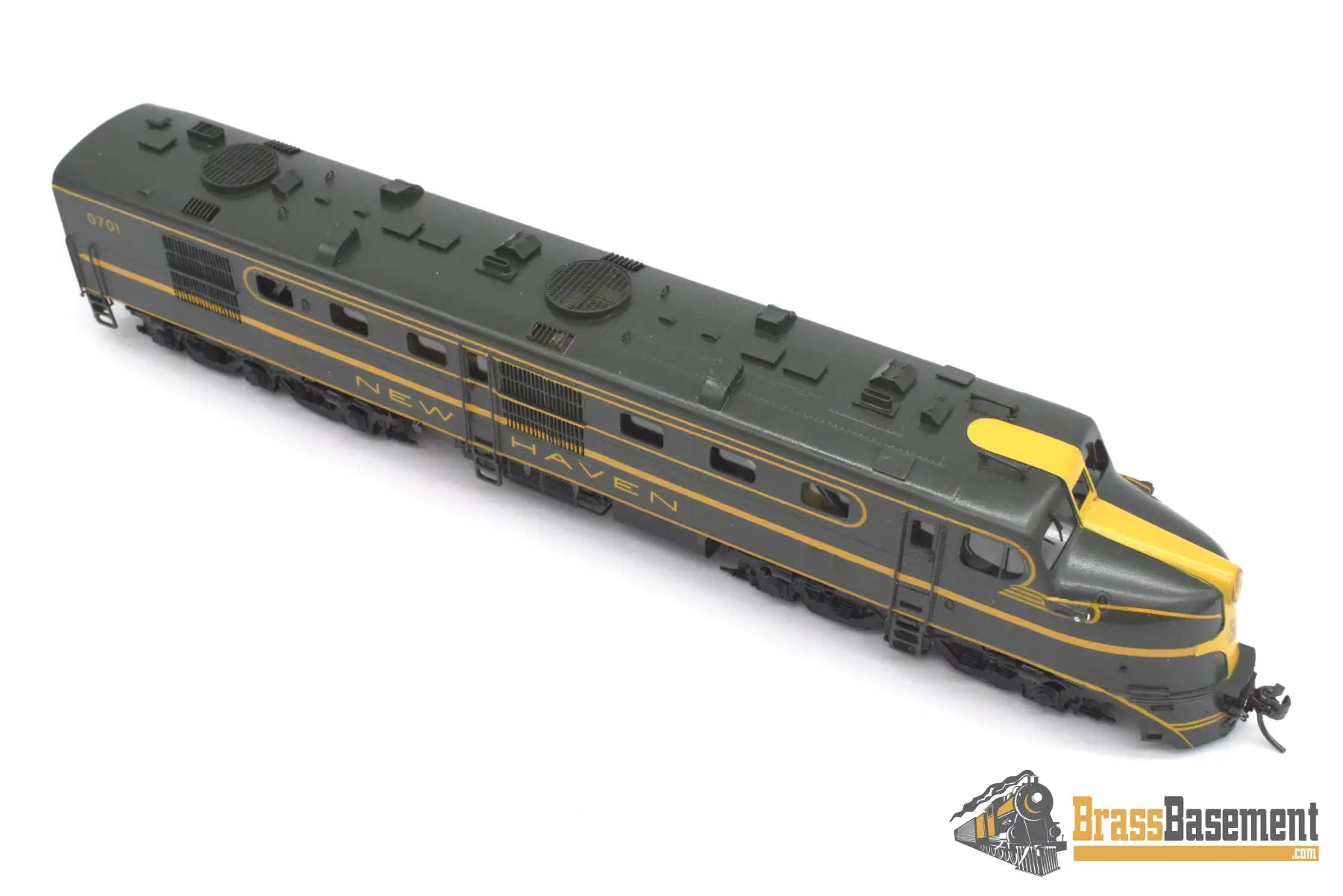 Ho Brass - Omi 6312 New Haven Dl-109 #0701 Custom Green Paint Diesel
