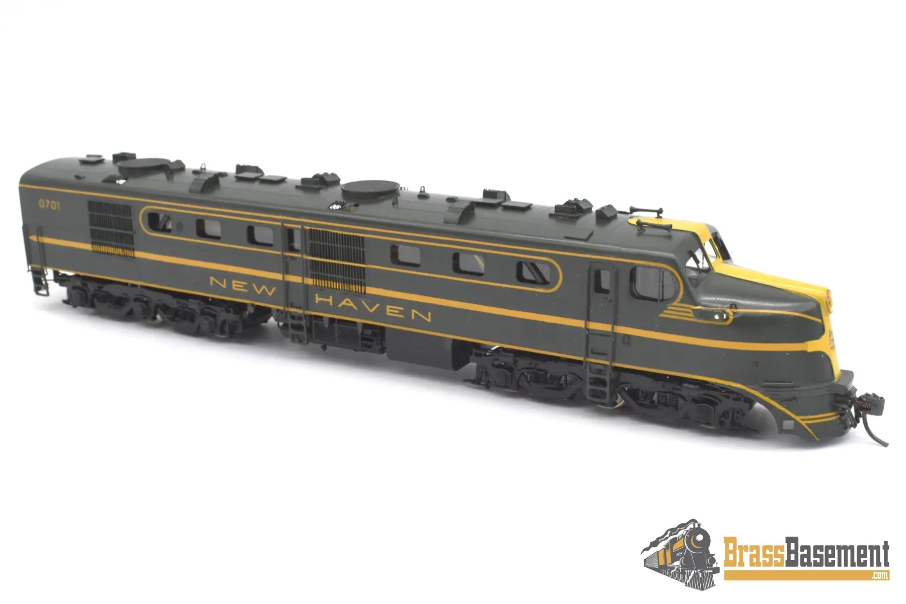 Ho Brass - Omi 6312 New Haven Dl-109 #0701 Custom Green Paint Diesel
