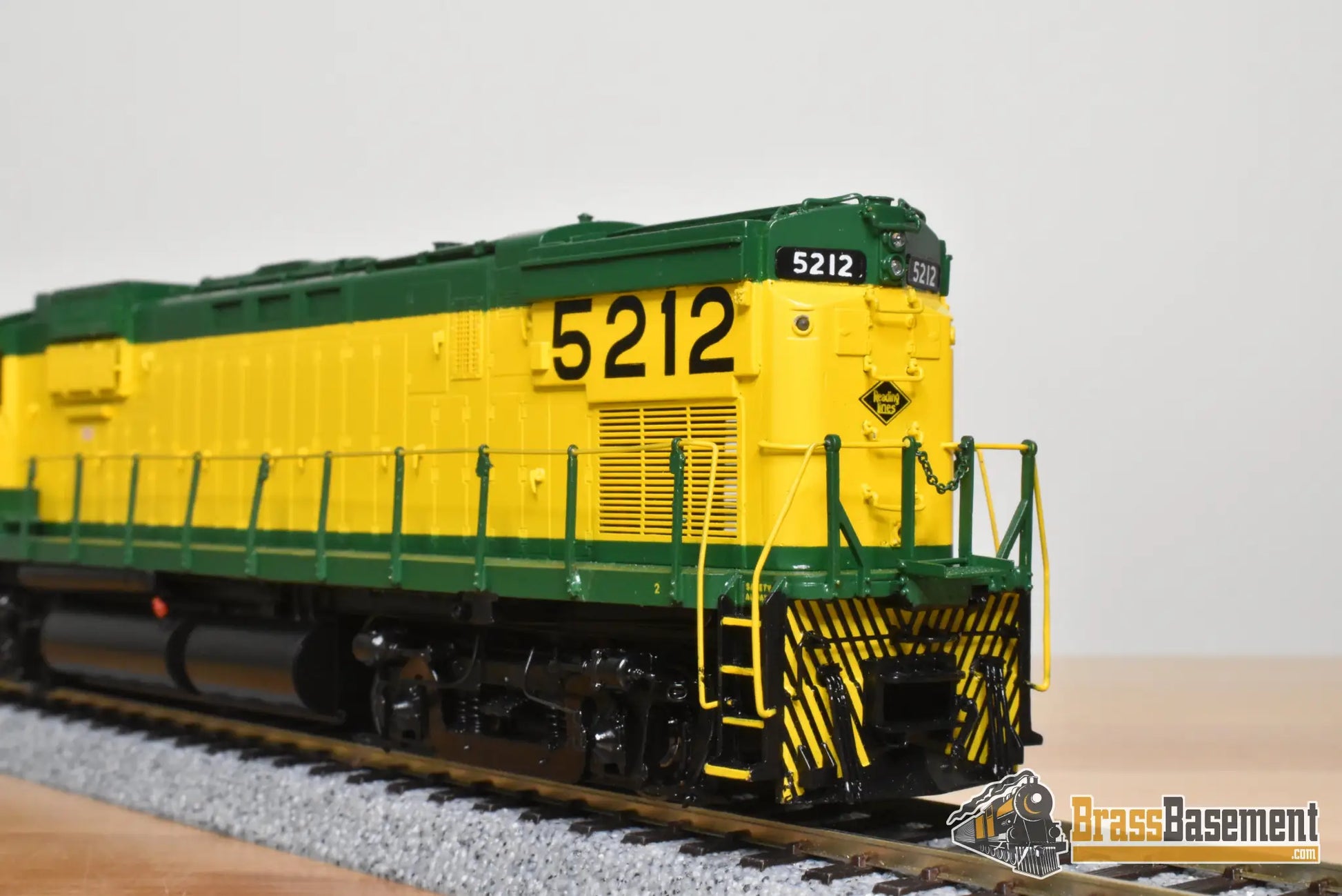 HO Brass - OMI 6350.1 Reading C-430 AAR Trucks #5212 ’Old Ironsides II’ - FP - Diesel