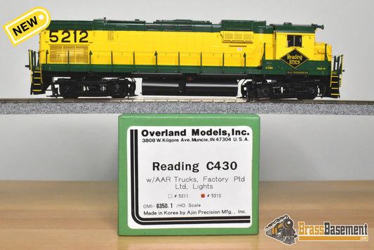 HO Brass - OMI 6350.1 Reading C-430 AAR Trucks #5212 ’Old Ironsides II’ - FP - Diesel
