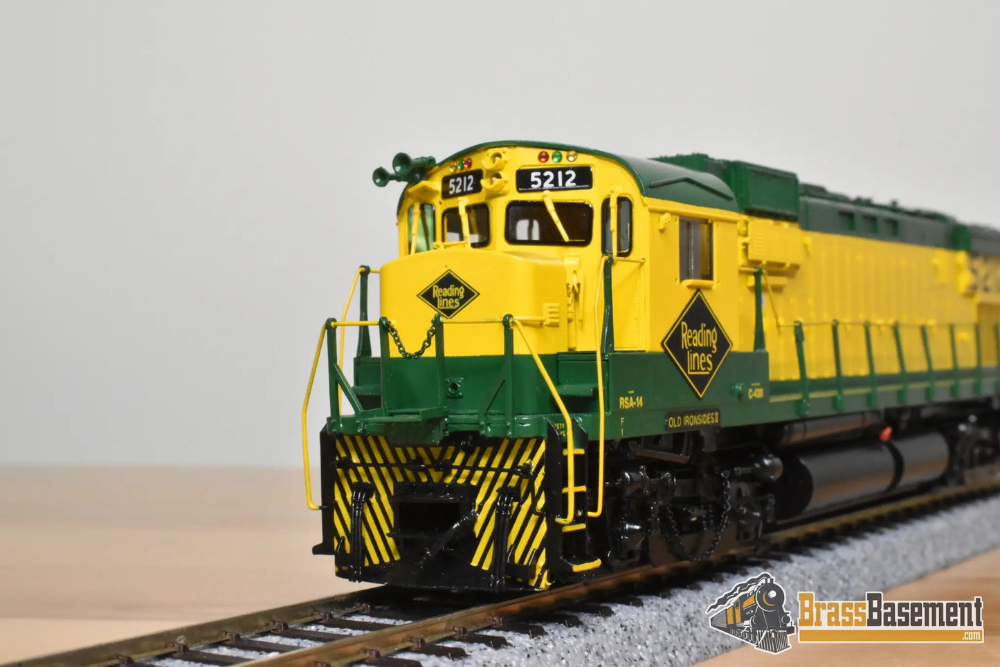HO Brass - OMI 6350.1 Reading C-430 AAR Trucks #5212 ’Old Ironsides II’ - FP - Diesel