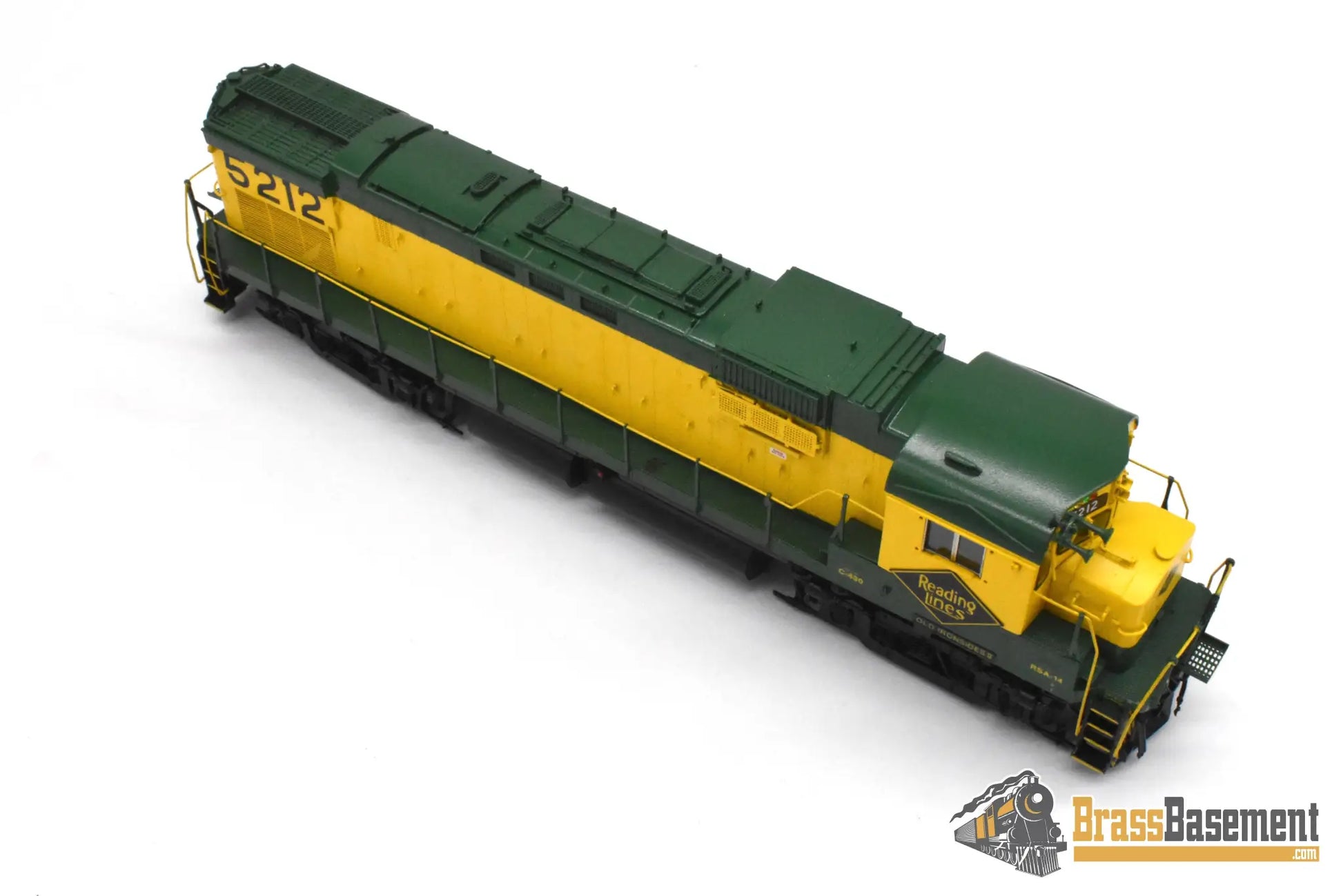 HO Brass - OMI 6350.1 Reading C-430 AAR Trucks #5212 ’Old Ironsides II’ - FP - Diesel