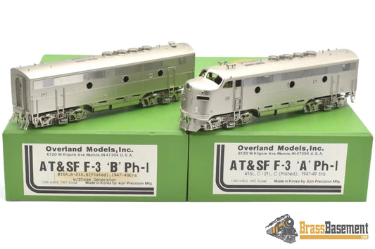 Ho Brass - Omi 6403/6404 F3 Ab Ph1 1947 - 1949 Era Plated Ajin Diesel