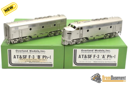 Ho Brass - Omi 6403/6404 F3 Ab Ph1 1947 - 1949 Era Plated Ajin Diesel