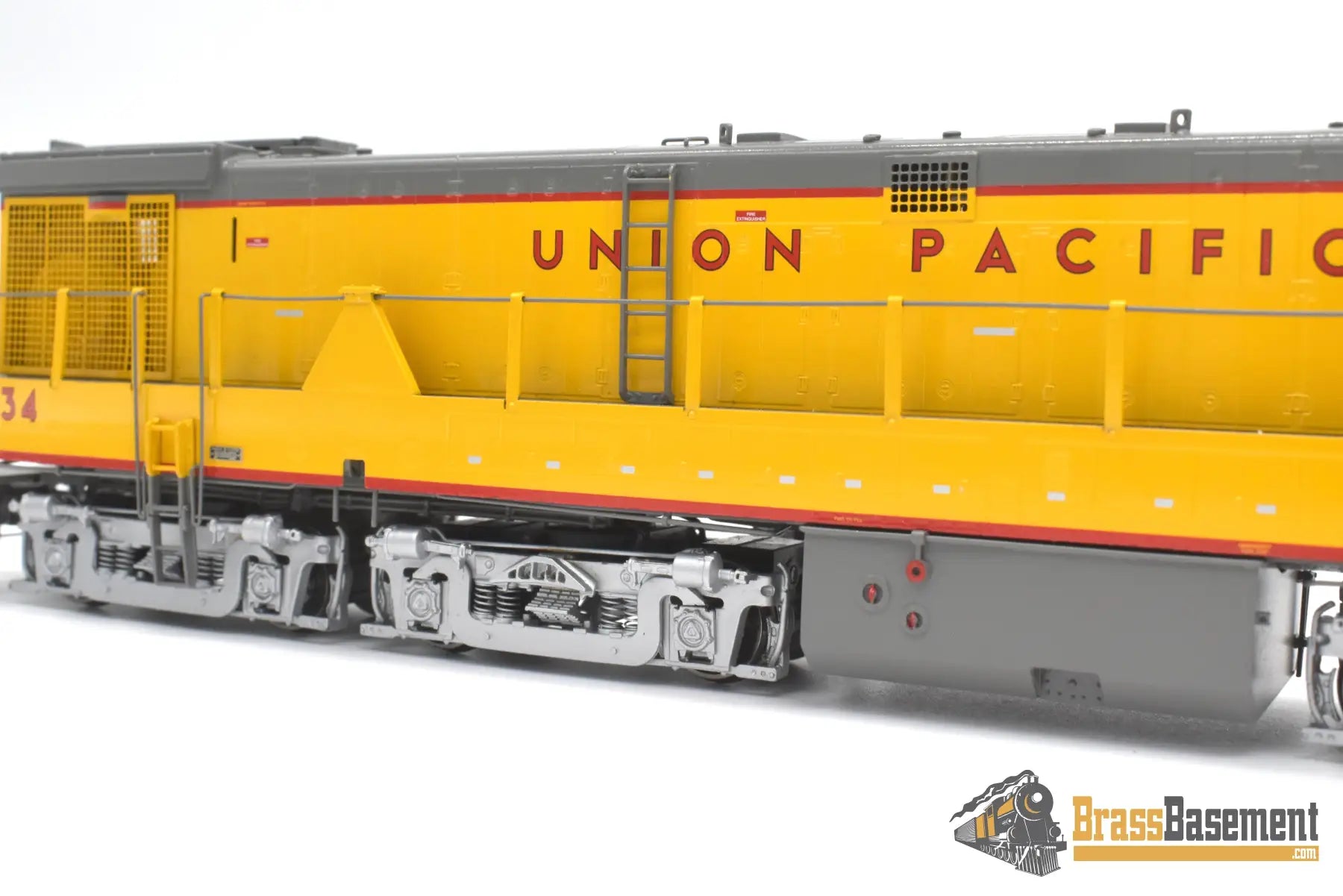 Ho Brass - Omi 6421.1 Union Pacific Up U50D #34 ‘Dependable Transportation’ F/P 2002 Run Diesel