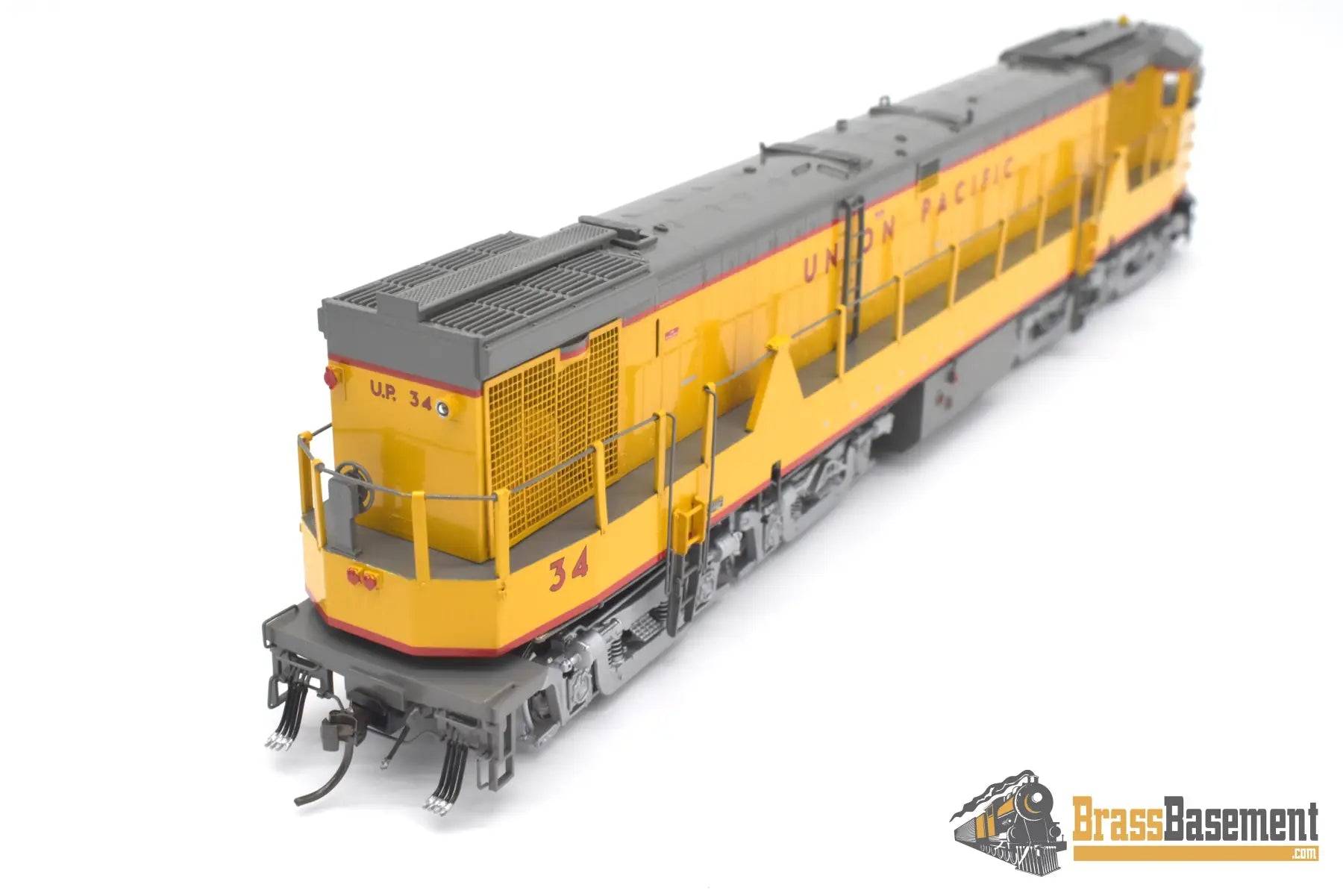 Ho Brass - Omi 6421.1 Union Pacific Up U50D #34 ‘Dependable Transportation’ F/P 2002 Run Diesel