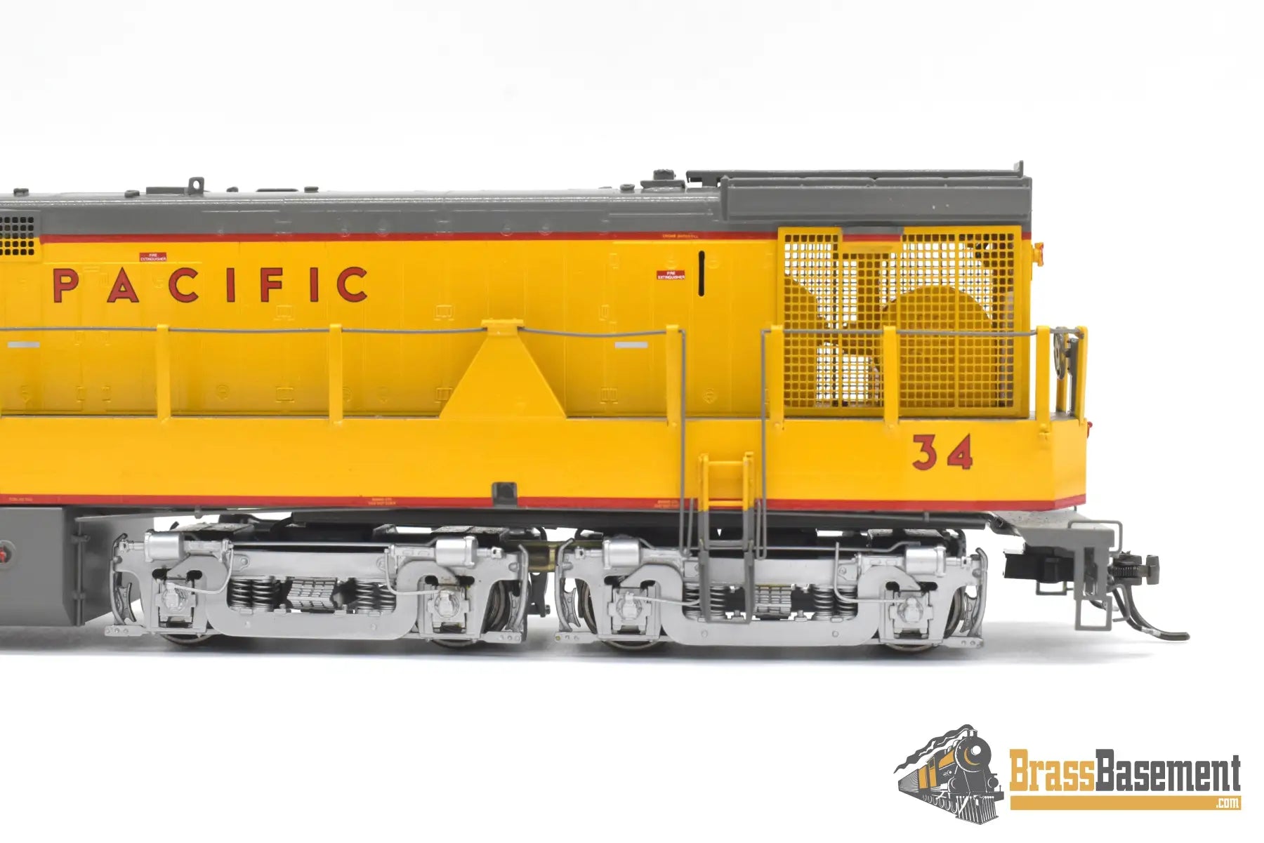 Ho Brass - Omi 6421.1 Union Pacific Up U50D #34 ‘Dependable Transportation’ F/P 2002 Run Diesel