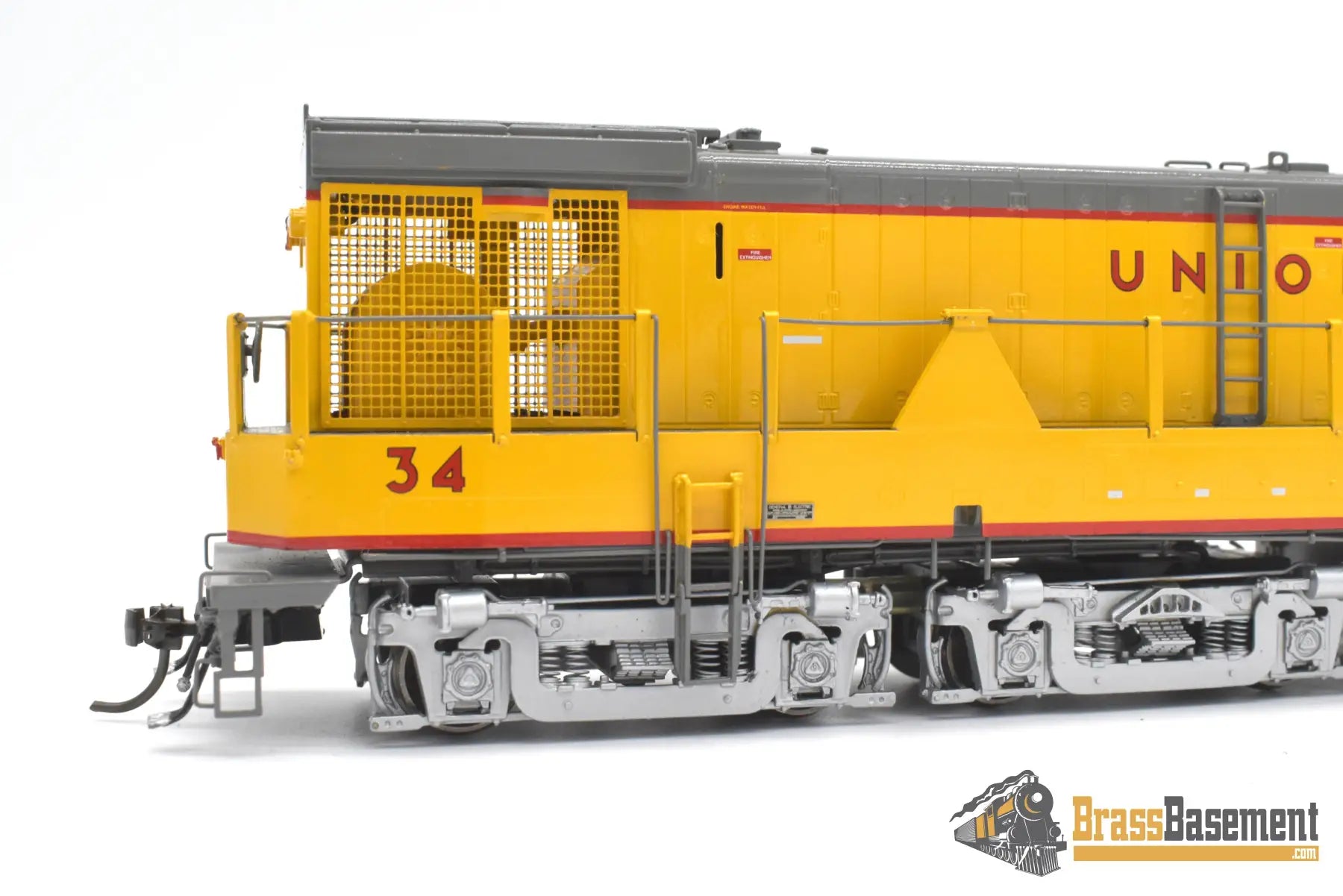Ho Brass - Omi 6421.1 Union Pacific Up U50D #34 ‘Dependable Transportation’ F/P 2002 Run Diesel