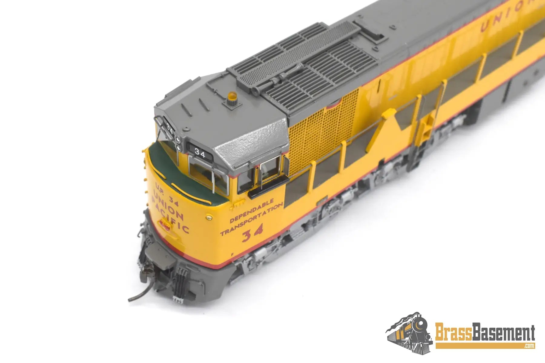 Ho Brass - Omi 6421.1 Union Pacific Up U50D #34 ‘Dependable Transportation’ F/P 2002 Run Diesel