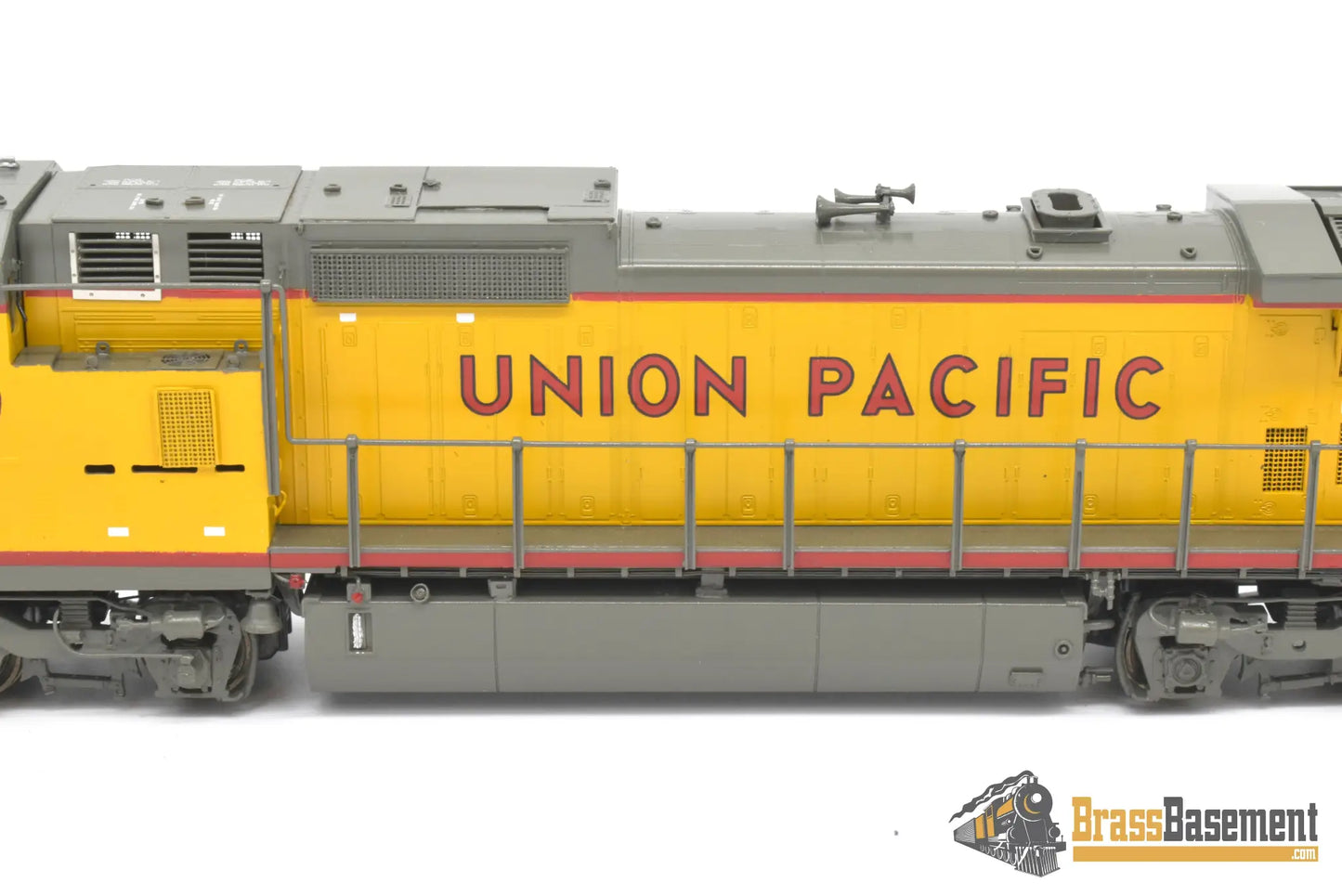 Ho Brass - Omi 6523.1 Union Pacific Up Dash 8 - 41Cw #9529 Factory Painted Armour Yellow Diesel