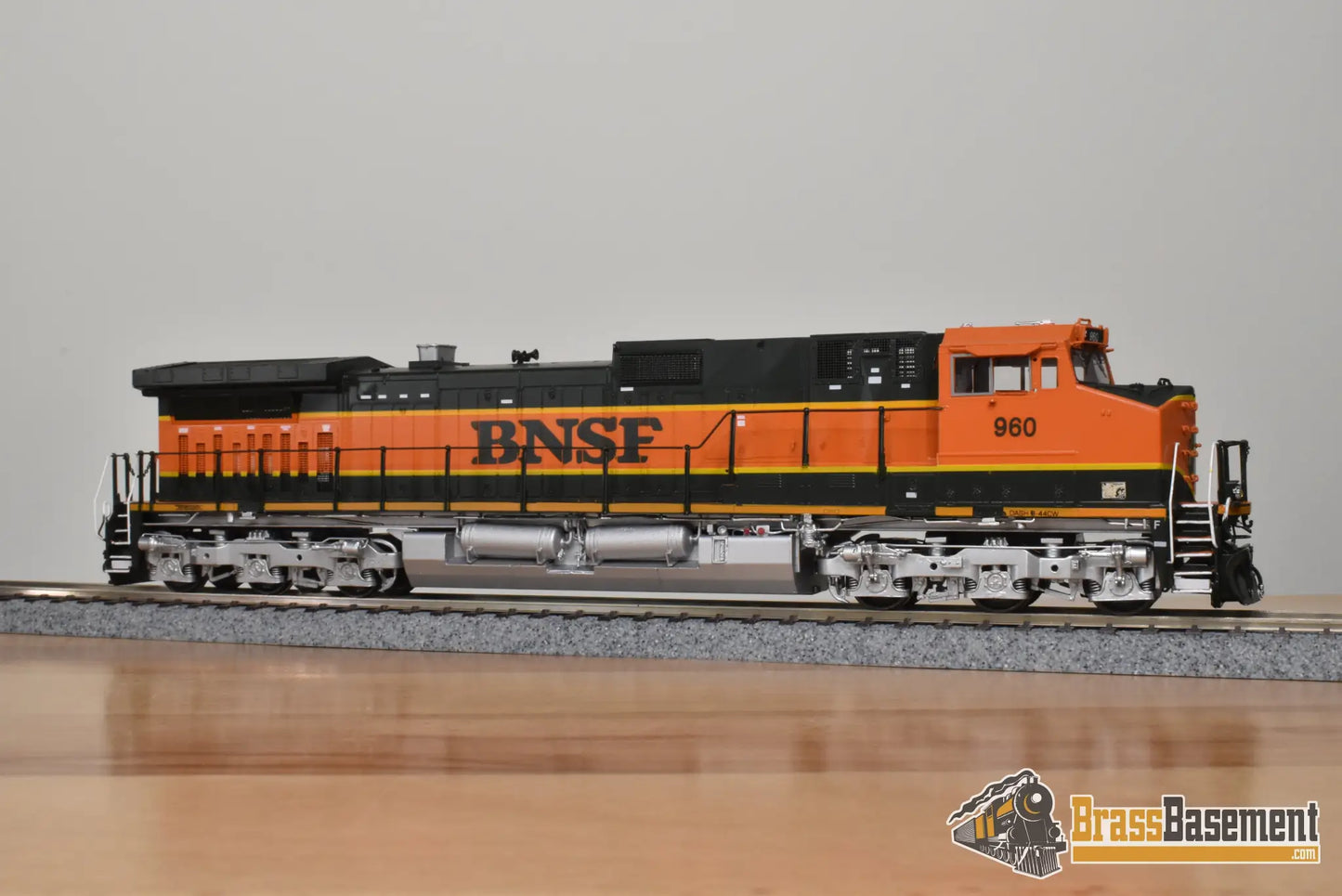 HO Brass - OMI 6528.1 BNSF C44-9W #960 H-1 Paint - F/P 1997 Run - Diesel