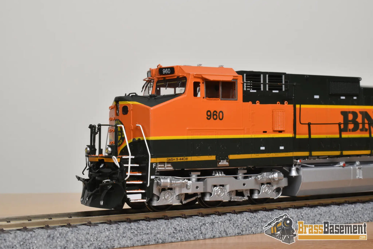 HO Brass - OMI 6528.1 BNSF C44-9W #960 H-1 Paint - F/P 1997 Run - Diesel