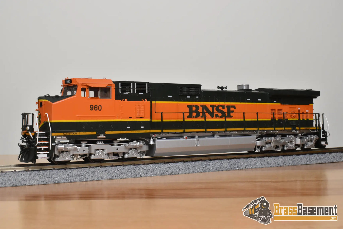 HO Brass - OMI 6528.1 BNSF C44-9W #960 H-1 Paint - F/P 1997 Run - Diesel