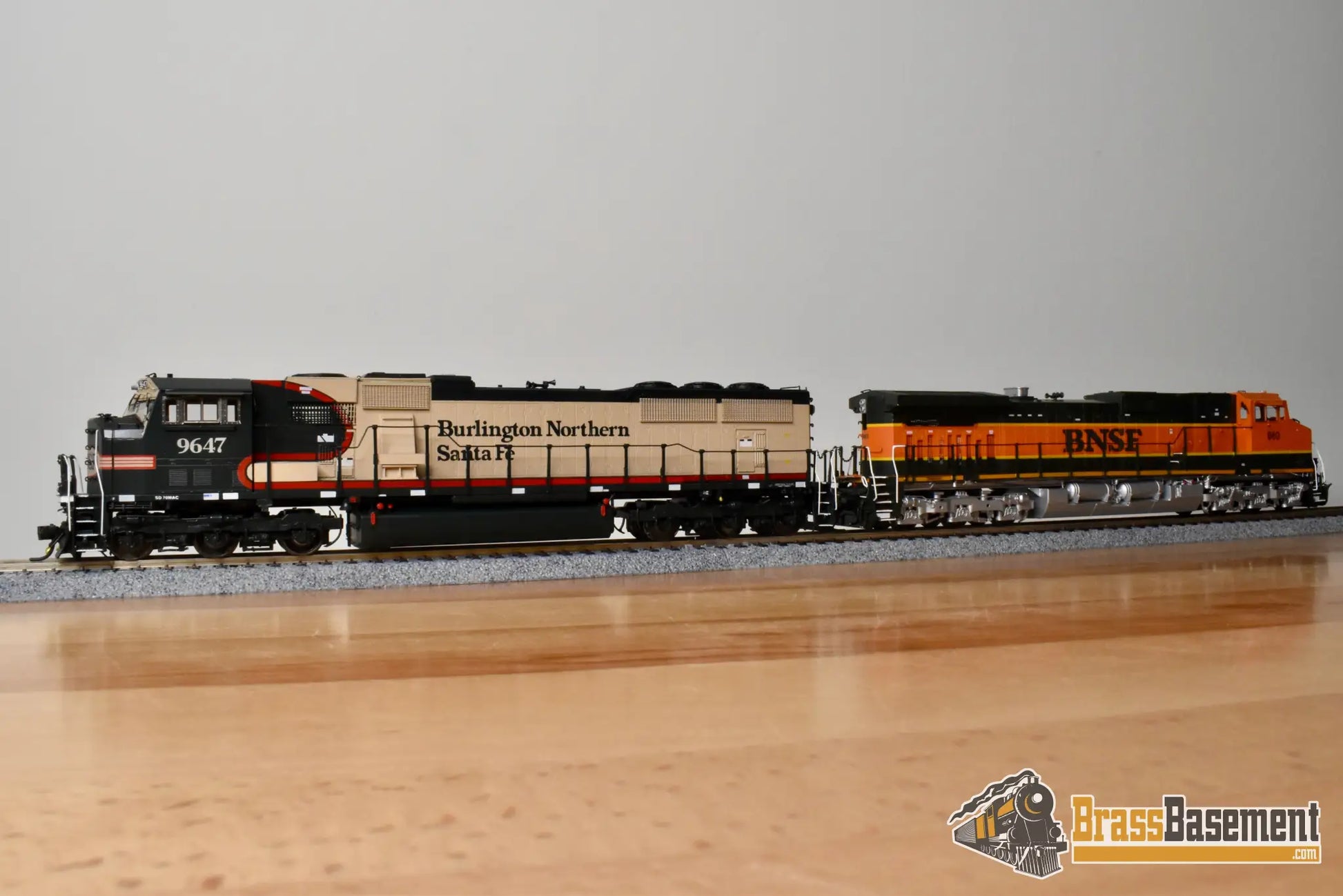 HO Brass - OMI 6528.1 BNSF C44-9W #960 H-1 Paint - F/P 1997 Run - Diesel