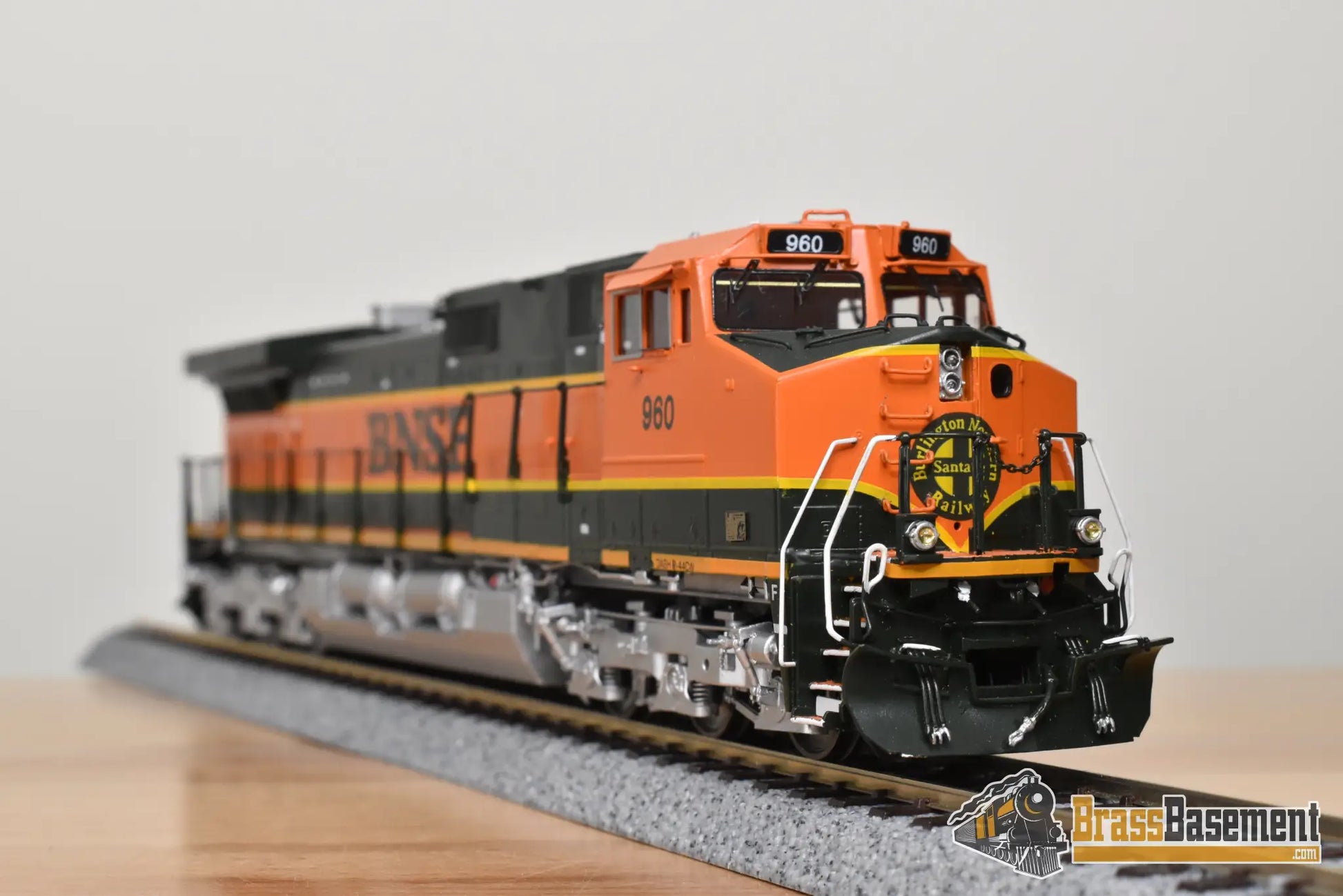 HO Brass - OMI 6528.1 BNSF C44-9W #960 H-1 Paint - F/P 1997 Run - Diesel
