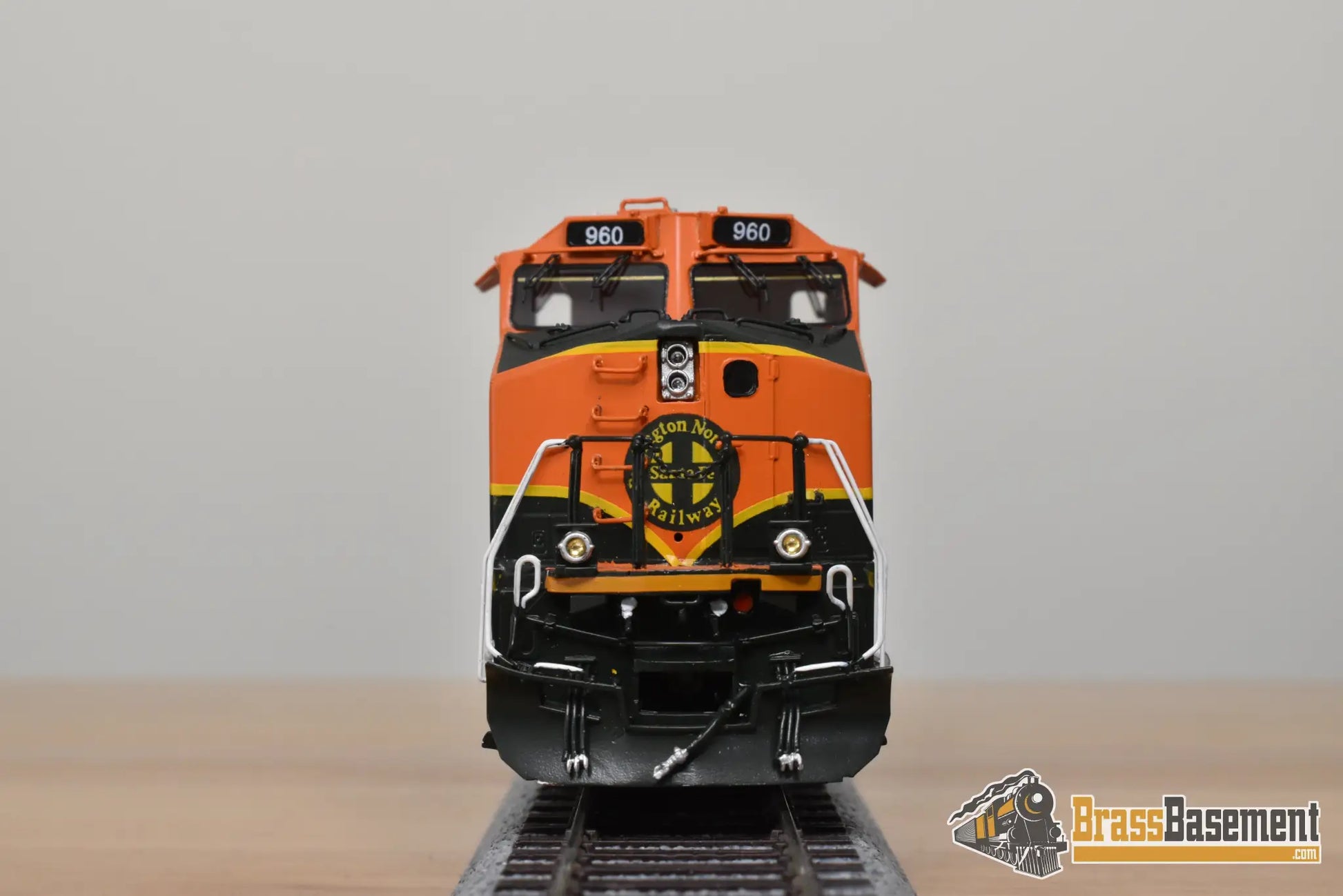 HO Brass - OMI 6528.1 BNSF C44-9W #960 H-1 Paint - F/P 1997 Run - Diesel