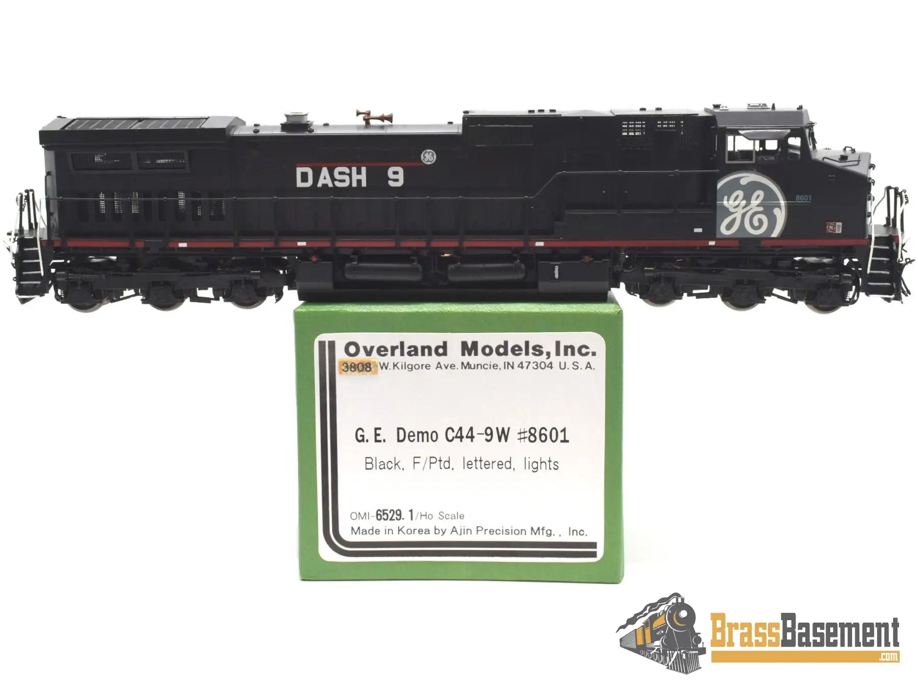 Ho Brass - Omi 6529.1 General Electric C - 44 - 9W Ge #8601 Factory Painted Dash 9 Prototype Diesel