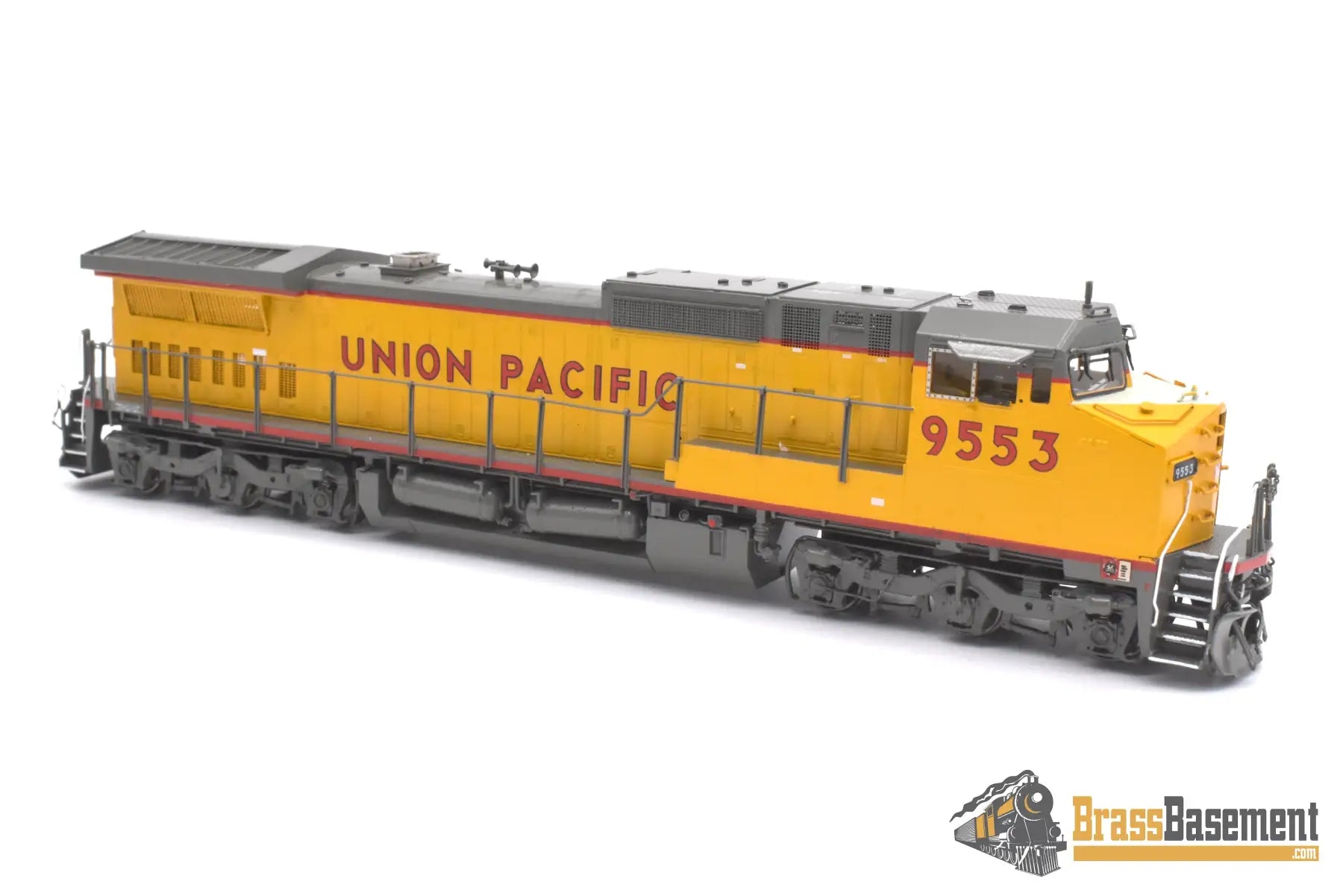 Ho Brass - Omi 6532.1 Union Pacific Up Dash 8-41Cw #9553 Factory Painted Armour Yellow Diesel