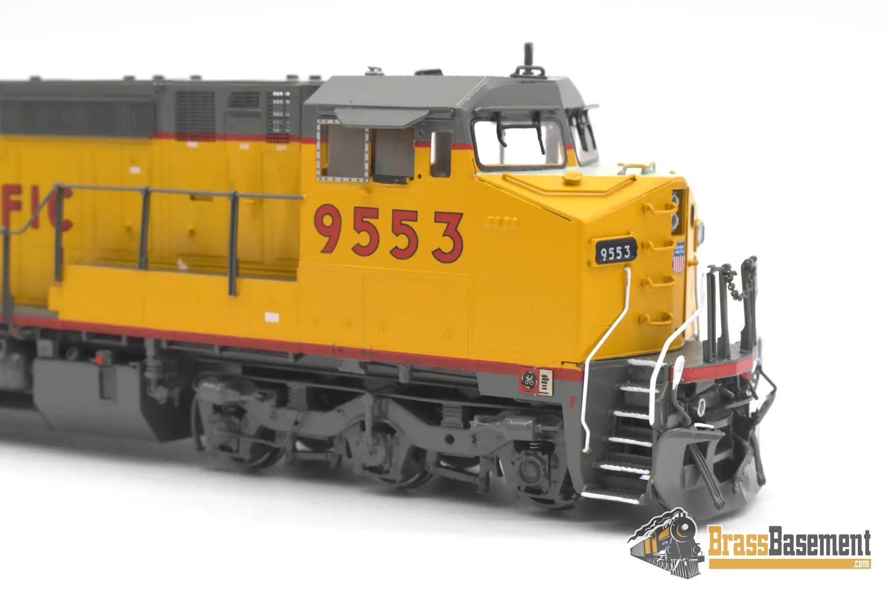 Ho Brass - Omi 6532.1 Union Pacific Up Dash 8-41Cw #9553 Factory Painted Armour Yellow Diesel