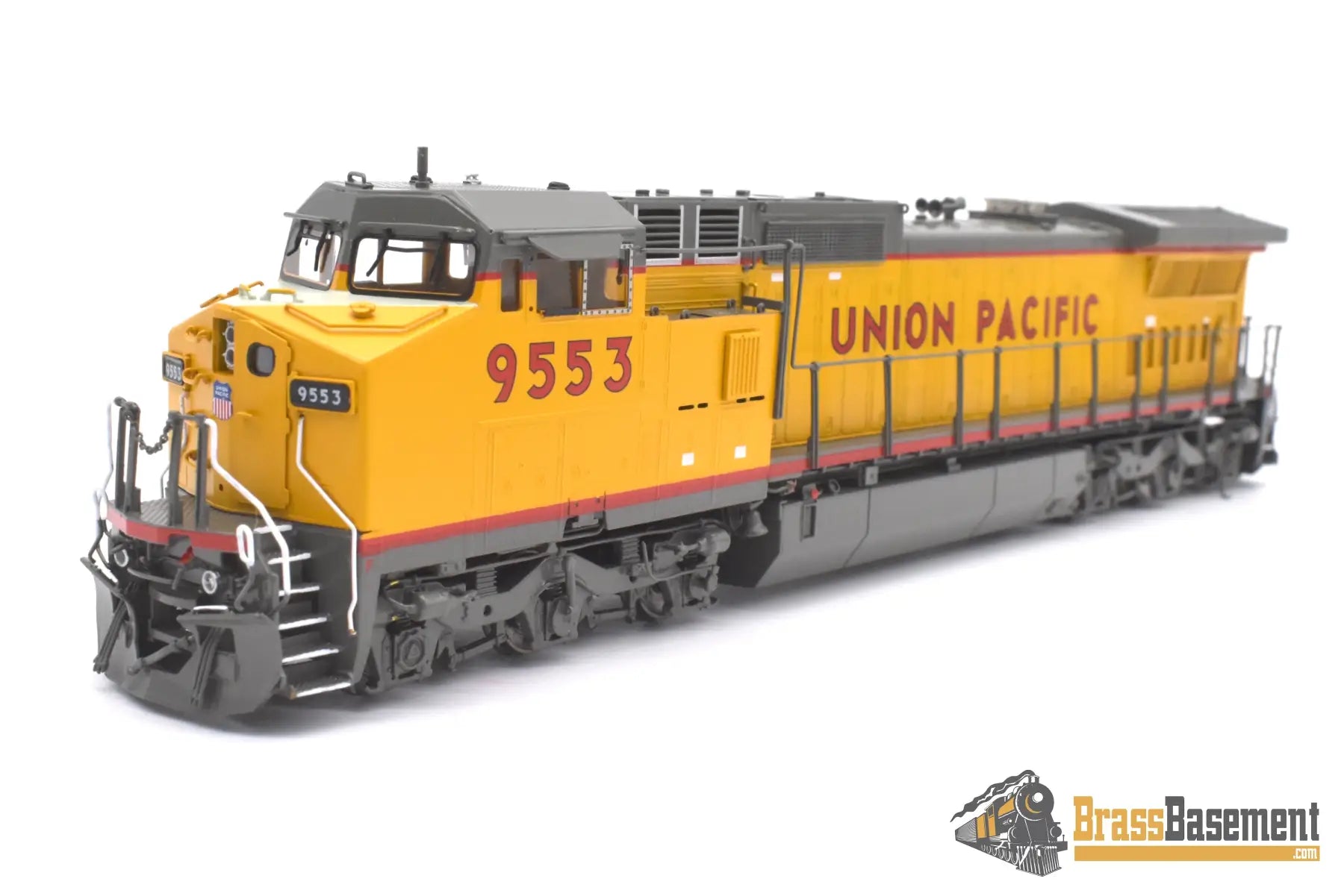Ho Brass - Omi 6532.1 Union Pacific Up Dash 8-41Cw #9553 Factory Painted Armour Yellow Diesel