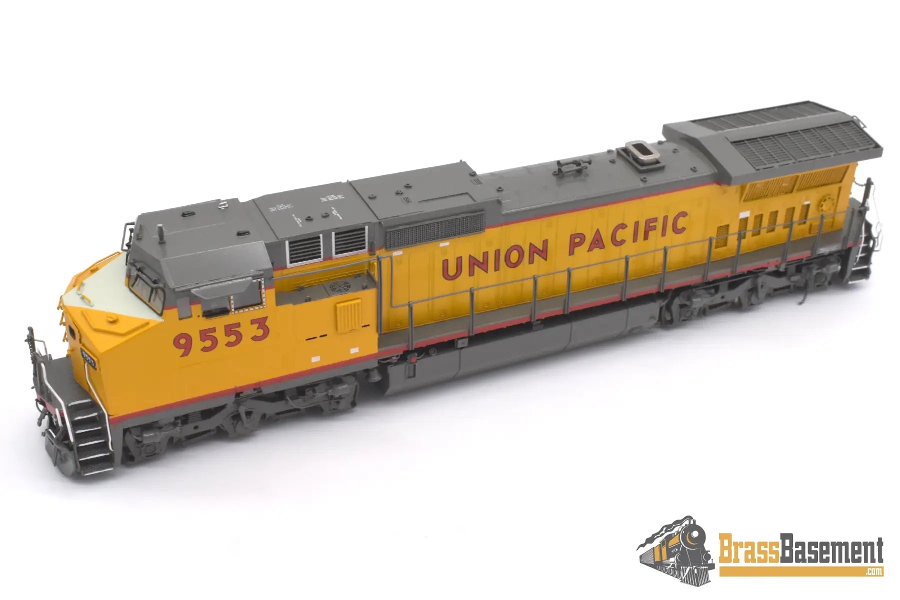 Ho Brass - Omi 6532.1 Union Pacific Up Dash 8-41Cw #9553 Factory Painted Armour Yellow Diesel
