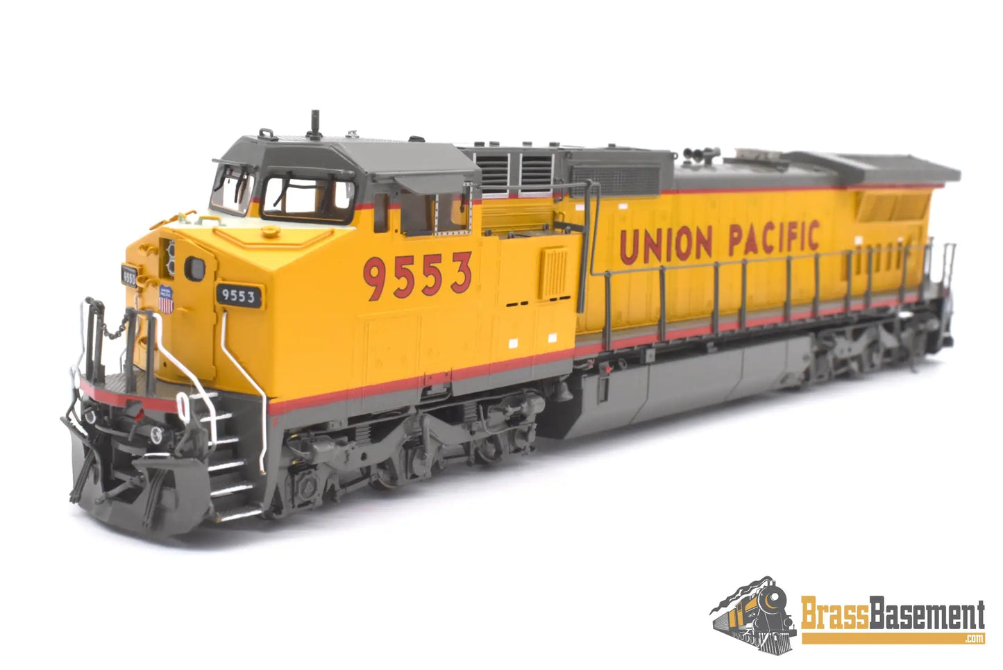 Ho Brass - Omi 6532.1 Union Pacific Up Dash 8-41Cw #9553 Factory Painted Armour Yellow Diesel