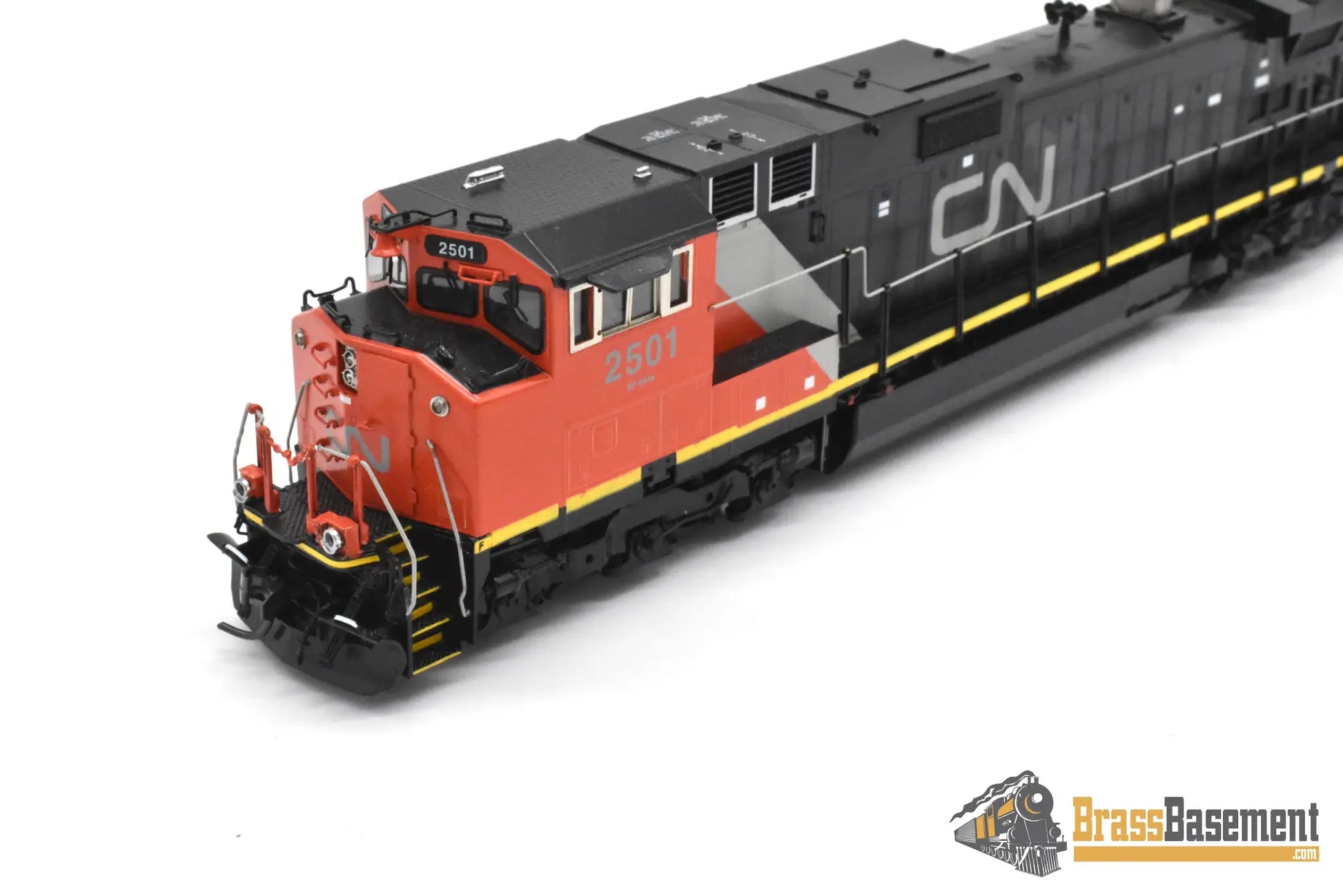 HO Brass - OMI 6535.1 CNR Canadian National C44-9W #2501 - F/P Red/Black ’EF-644a’ - Diesel
