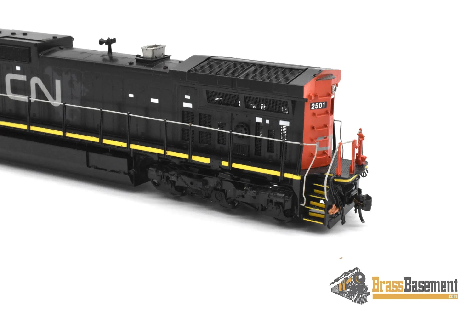 HO Brass - OMI 6535.1 CNR Canadian National C44-9W #2501 - F/P Red/Black ’EF-644a’ - Diesel