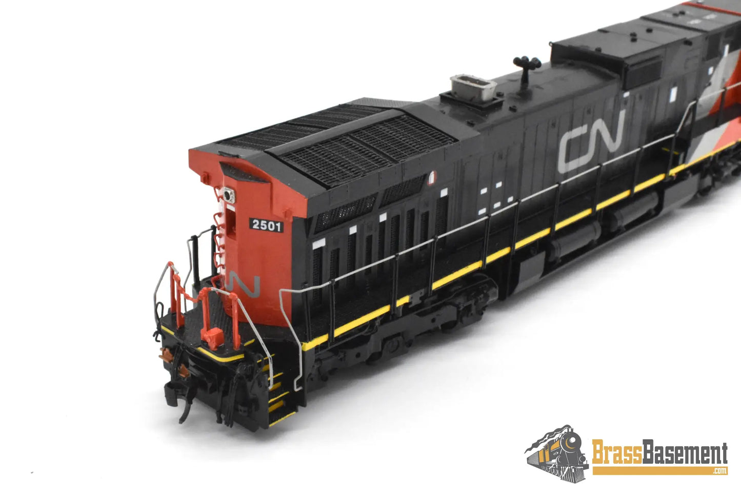 HO Brass - OMI 6535.1 CNR Canadian National C44-9W #2501 - F/P Red/Black ’EF-644a’ - Diesel