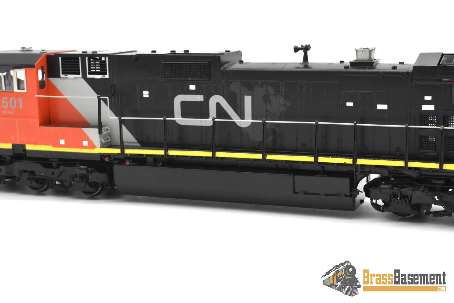 HO Brass - OMI 6535.1 CNR Canadian National C44-9W #2501 - F/P Red/Black ’EF-644a’ - Diesel