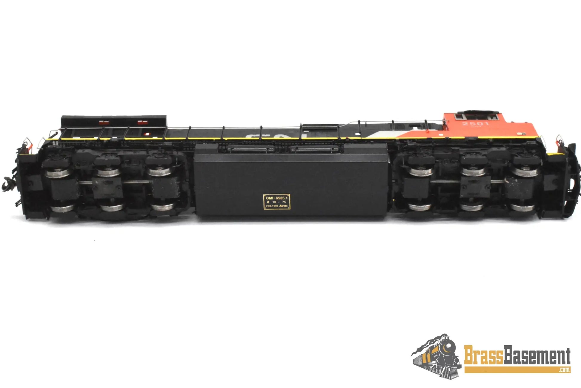 HO Brass - OMI 6535.1 CNR Canadian National C44-9W #2501 - F/P Red/Black ’EF-644a’ - Diesel